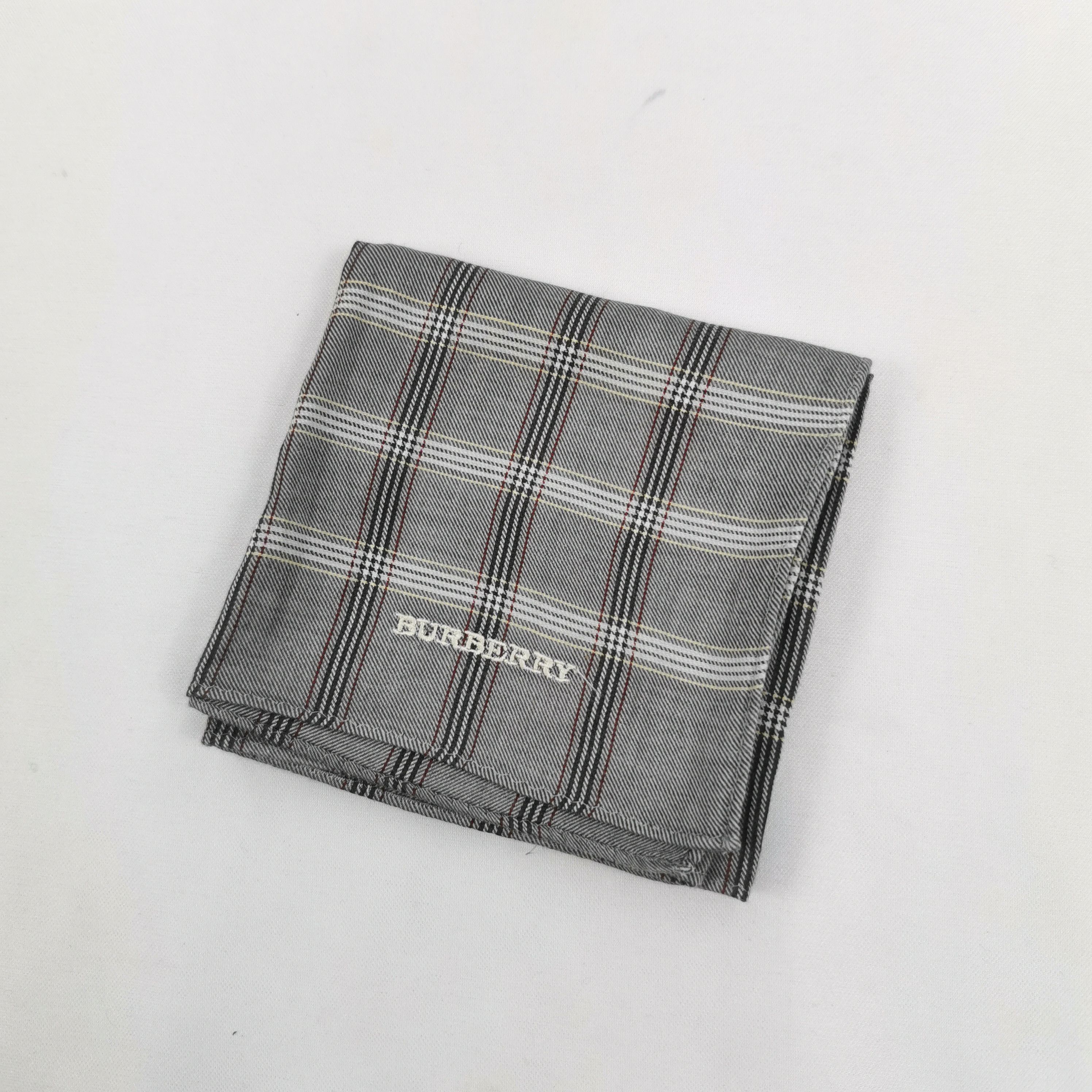 Burberry Vintage Burberry Handkerchief Neckerchief Bandana Size ONE SIZE - 4 Thumbnail