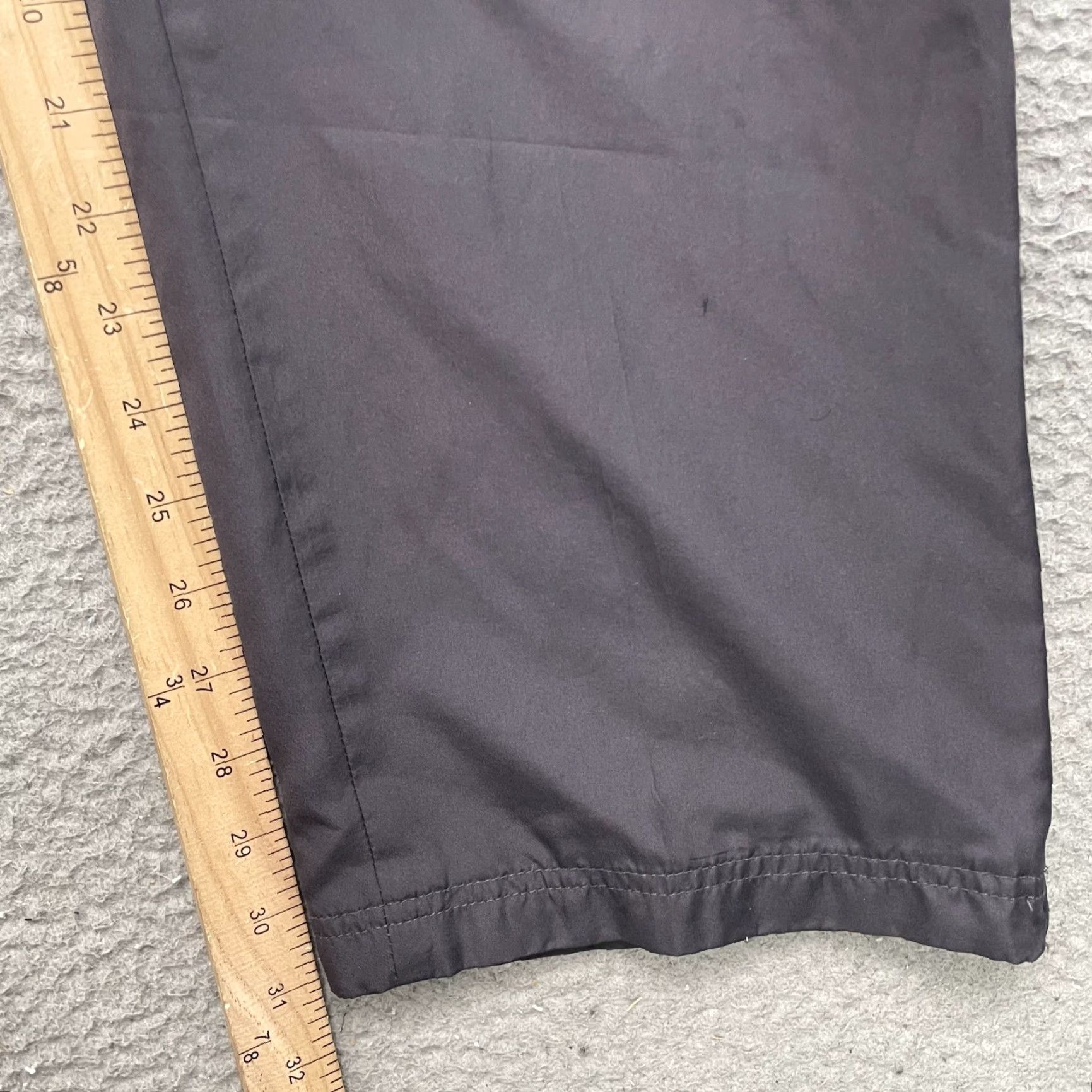 Jerzees VINTAGE Jerzeez Jogger Pants Men's Small Gray Training Athleisure Windbreaker Size US 29 - 4 Thumbnail
