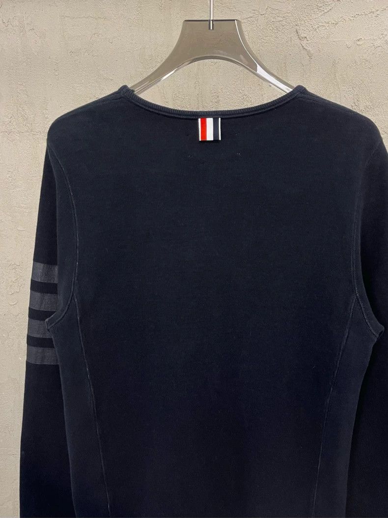 Thom Browne Thom Browne V-neck hoodie Size US XS / EU 42 / 0 - 4 Thumbnail