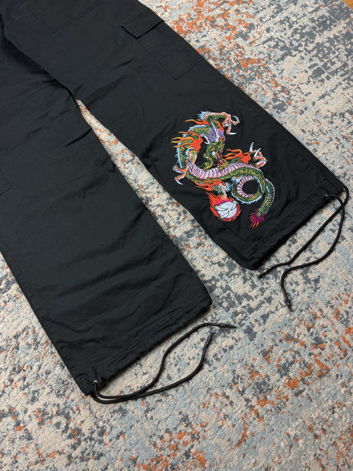 Ed Hardy Ed Hardy x urban outfitters embroidered dragon baggy pants Size 27" / US 4 / IT 40 - 5 Thumbnail
