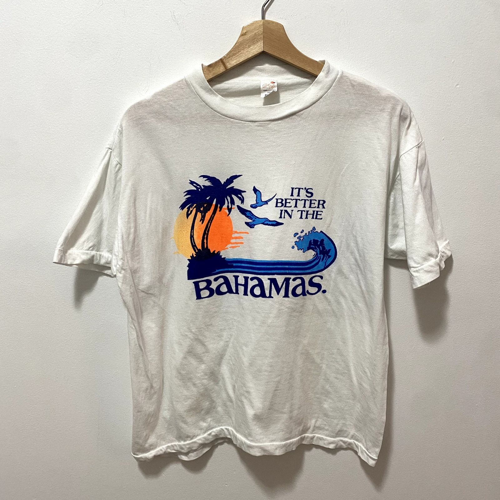 Vintage Vintage It's Better In The Bahamas T Shirt Paul Walker Size US XL / EU 56 / 4 - 1 Thumbnail