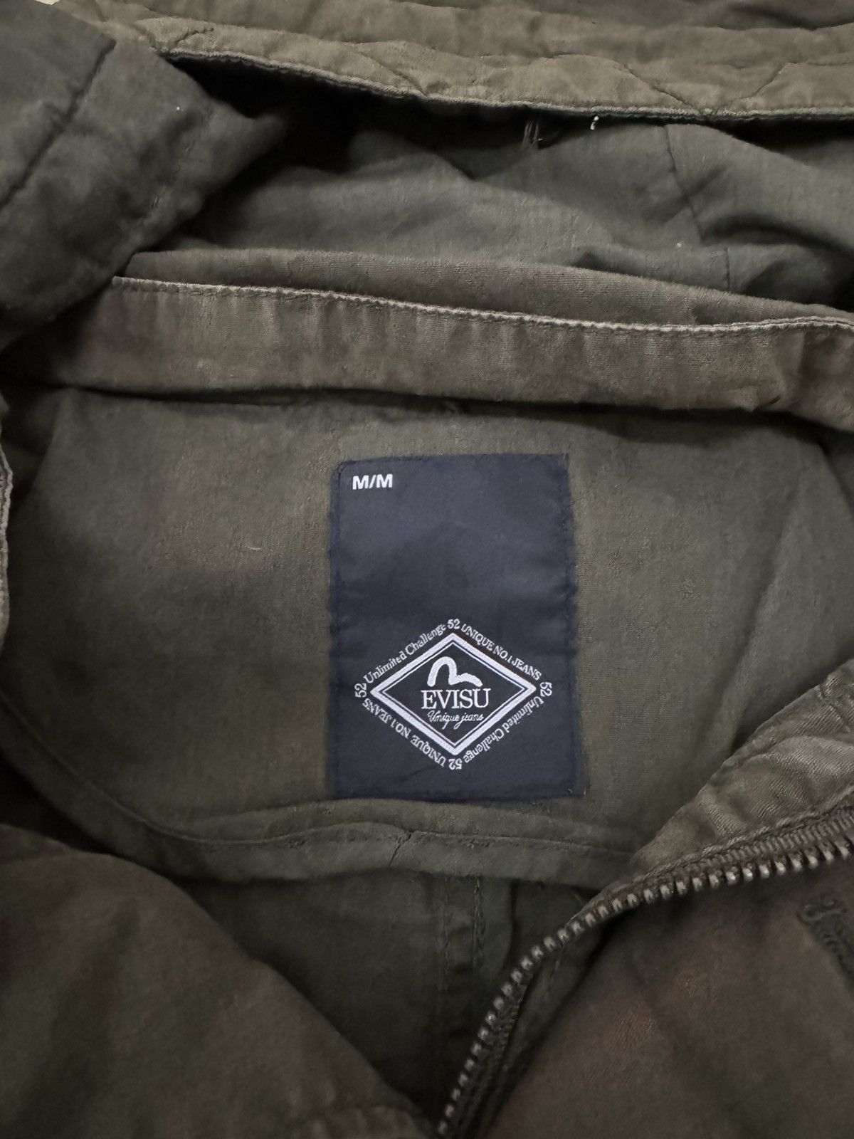 Japanese Brand Evisu Unique Jeans parka Size S / US 4 / IT 40 - 7 Thumbnail