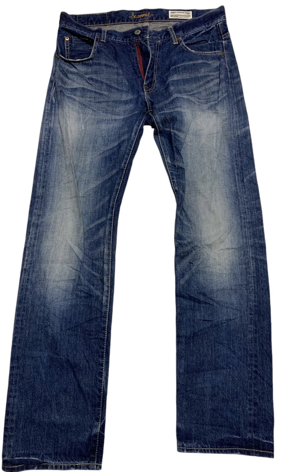 Designer × Japanese Brand Vintage jeans scanner fundamental product Size US 34 / EU 50 - 2 Thumbnail