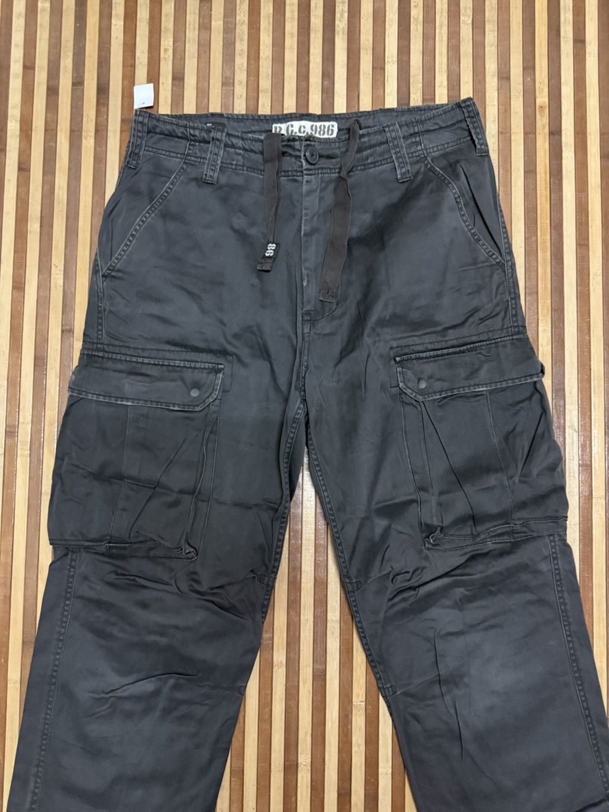 Japanese Brand Real Crush Japan Style Cargo Pants / Streetwear /Multipocket Size US 33 - 2 Thumbnail