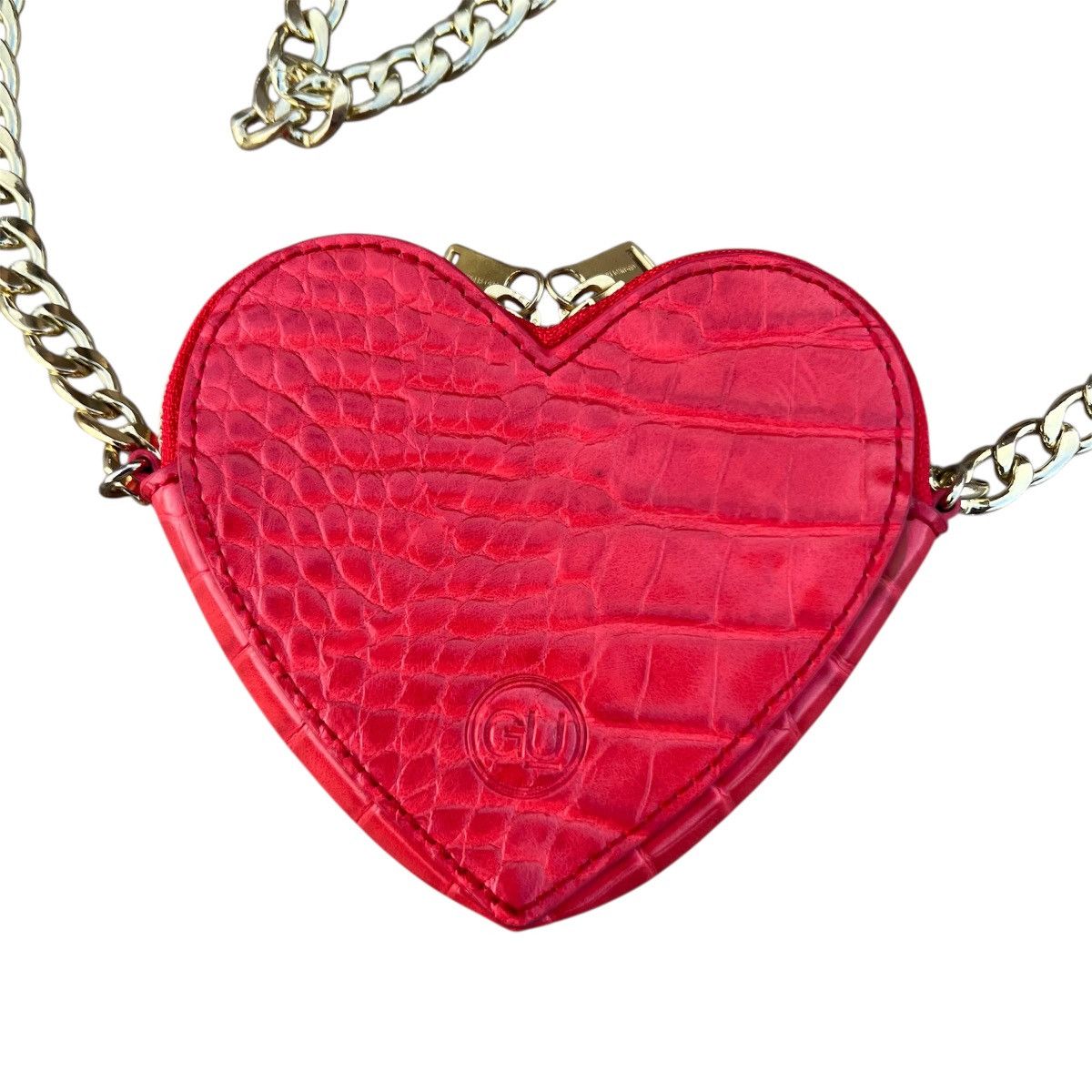 GU × Undercover Limited GU x Undercover Red Heart Gold Chain Mini Bag Size ONE SIZE - 2 Thumbnail