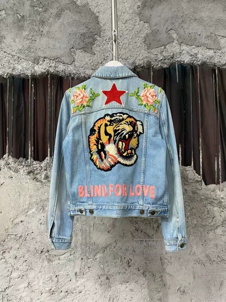 Gucci Gucci Denim jacket Size XS / US 0-2 / IT 36-38 - 2 Thumbnail