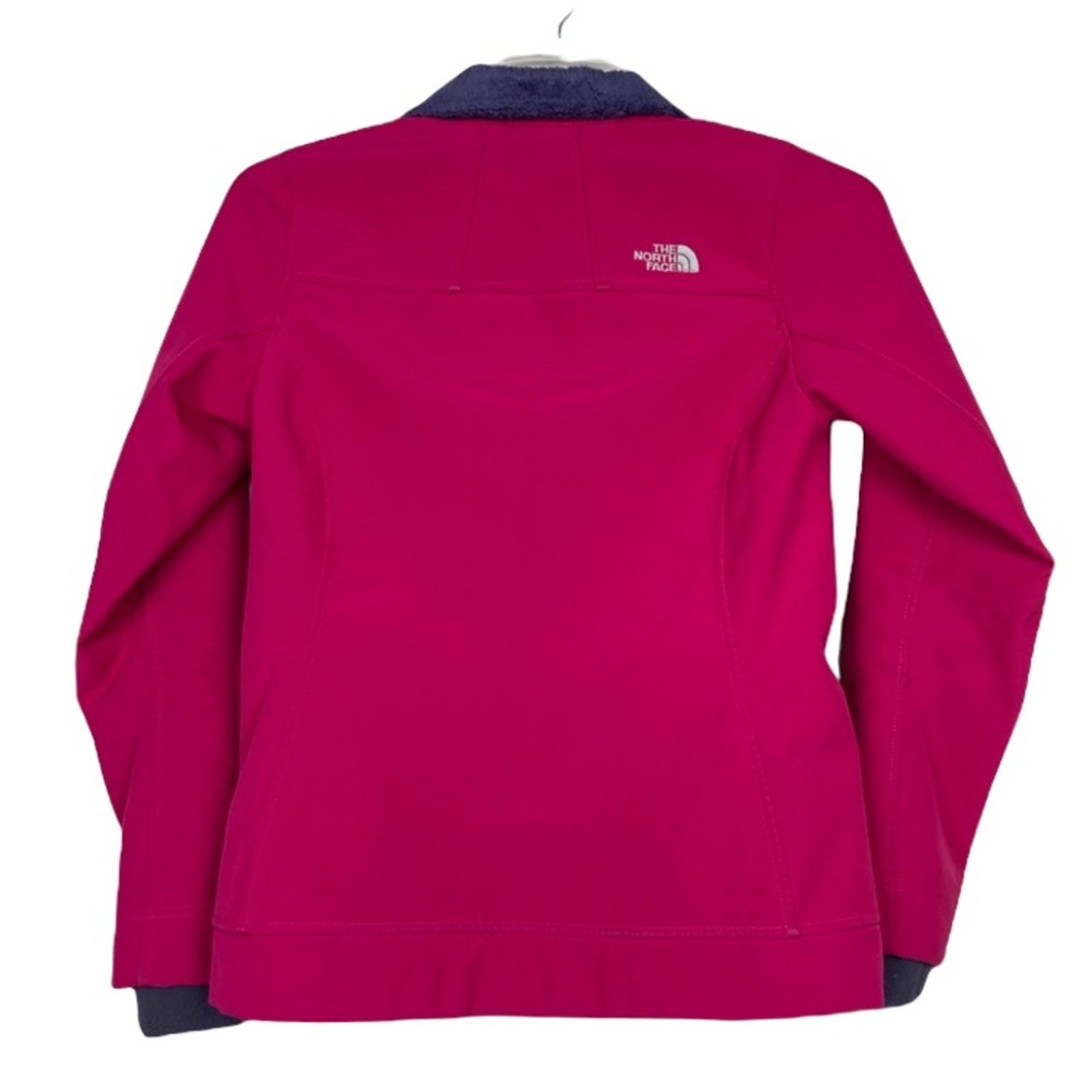 The North Face The North Face Pink Full Zip Fuzzy Fleece Interior Jacket S Size S / US 4 / IT 40 - 3 Thumbnail