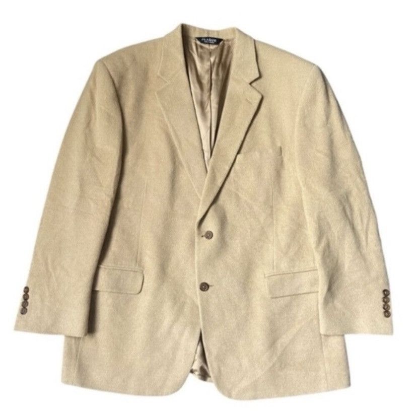 Jos. A. Bank Jos. A. Bank Blazer Men’s 46R Gordon Tan 100% Camel Hair Size 46R - 1 Thumbnail