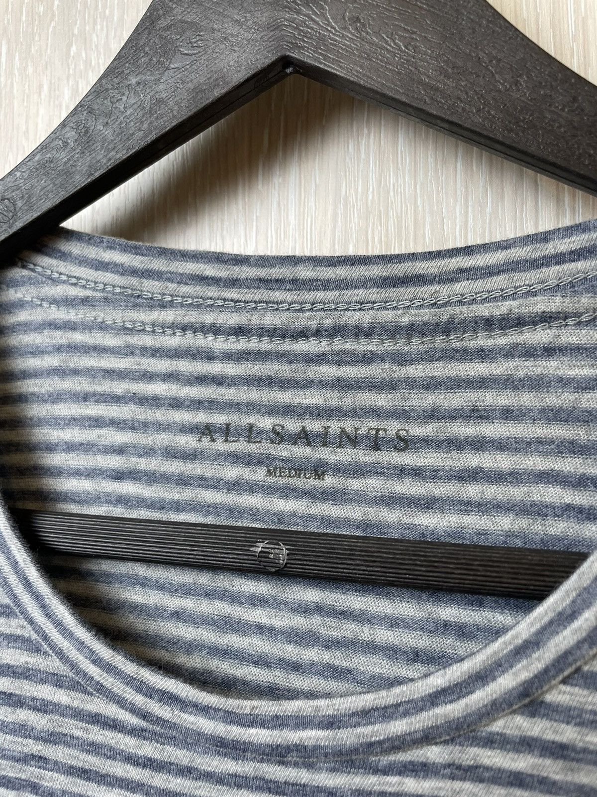 Allsaints × Vintage Vintage Allsaints Stripe T-Shirt Size US M / EU 48-50 / 2 - 4 Thumbnail