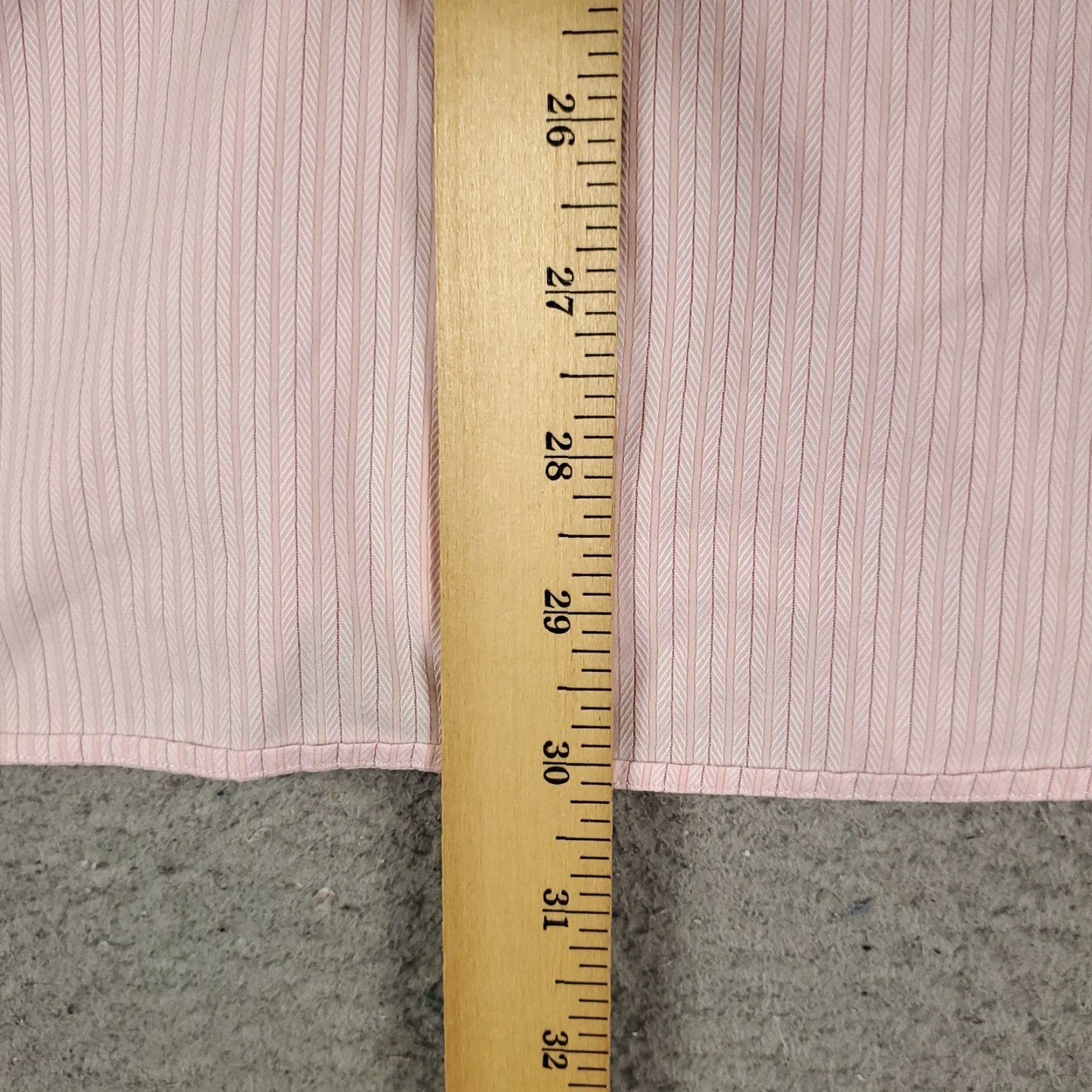 Tommy Bahama Tommy Bahama Dress Shirt Mens 15.5 Pink Striped Long Sleeve Button-Up Classic Preppy Size 40R - 5 Thumbnail