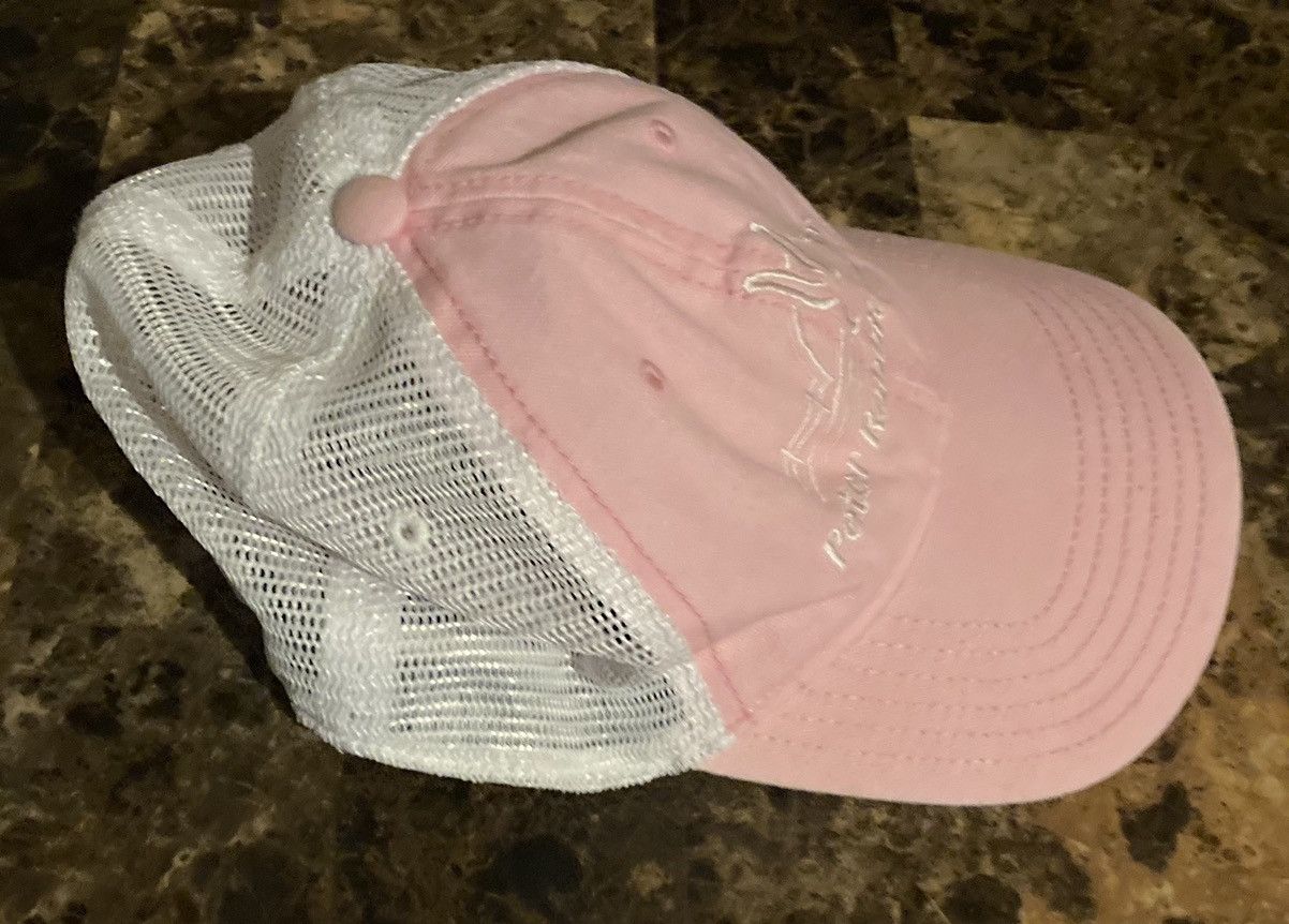 Otto Peter Rabbit Farms logo hat pink & white mesh snapback Otto Size ONE SIZE - 4 Thumbnail