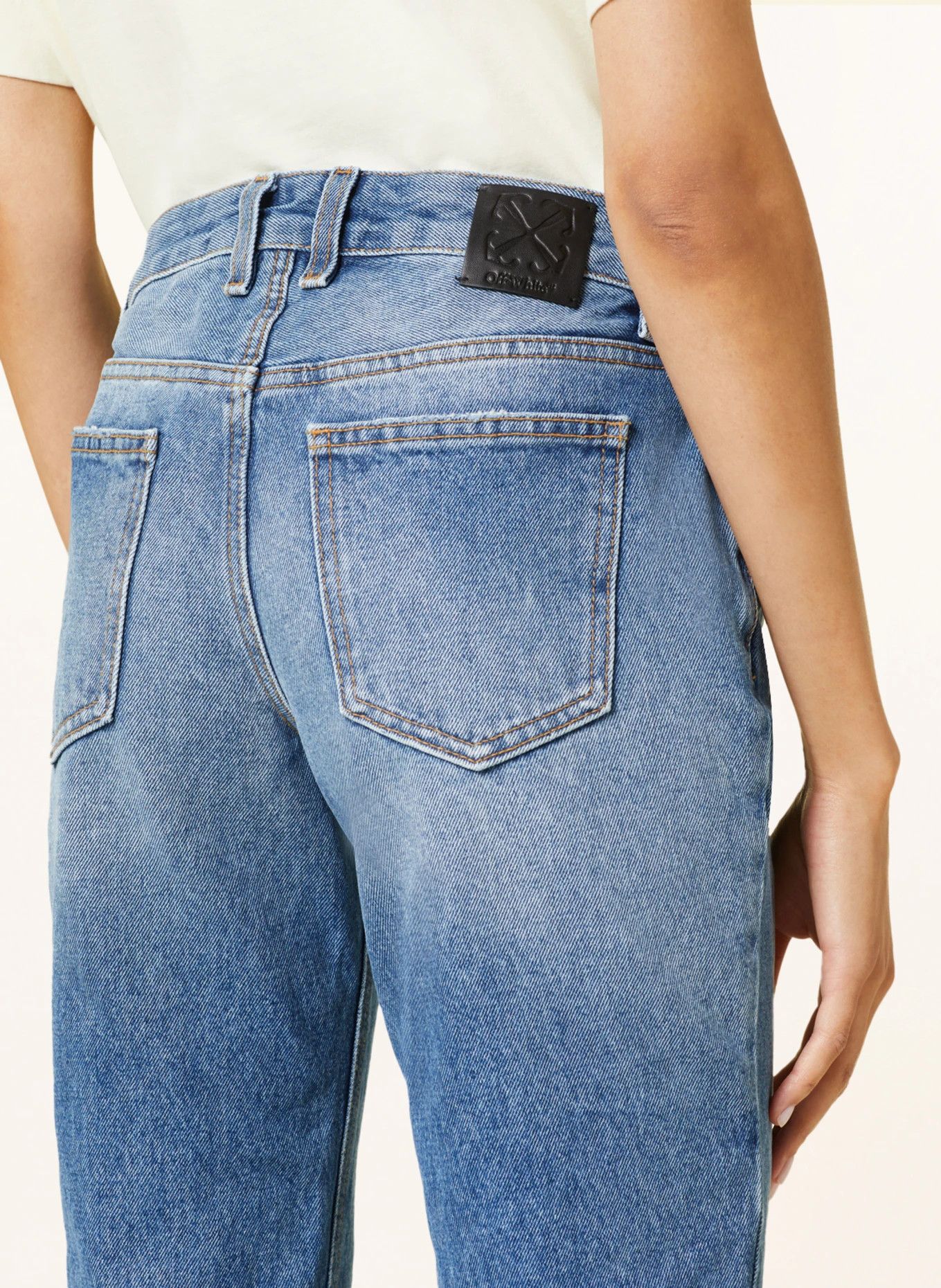 Off-White o1y1225 Denim Pant in Blue Size 27" / US 4 / IT 40 - 5 Thumbnail