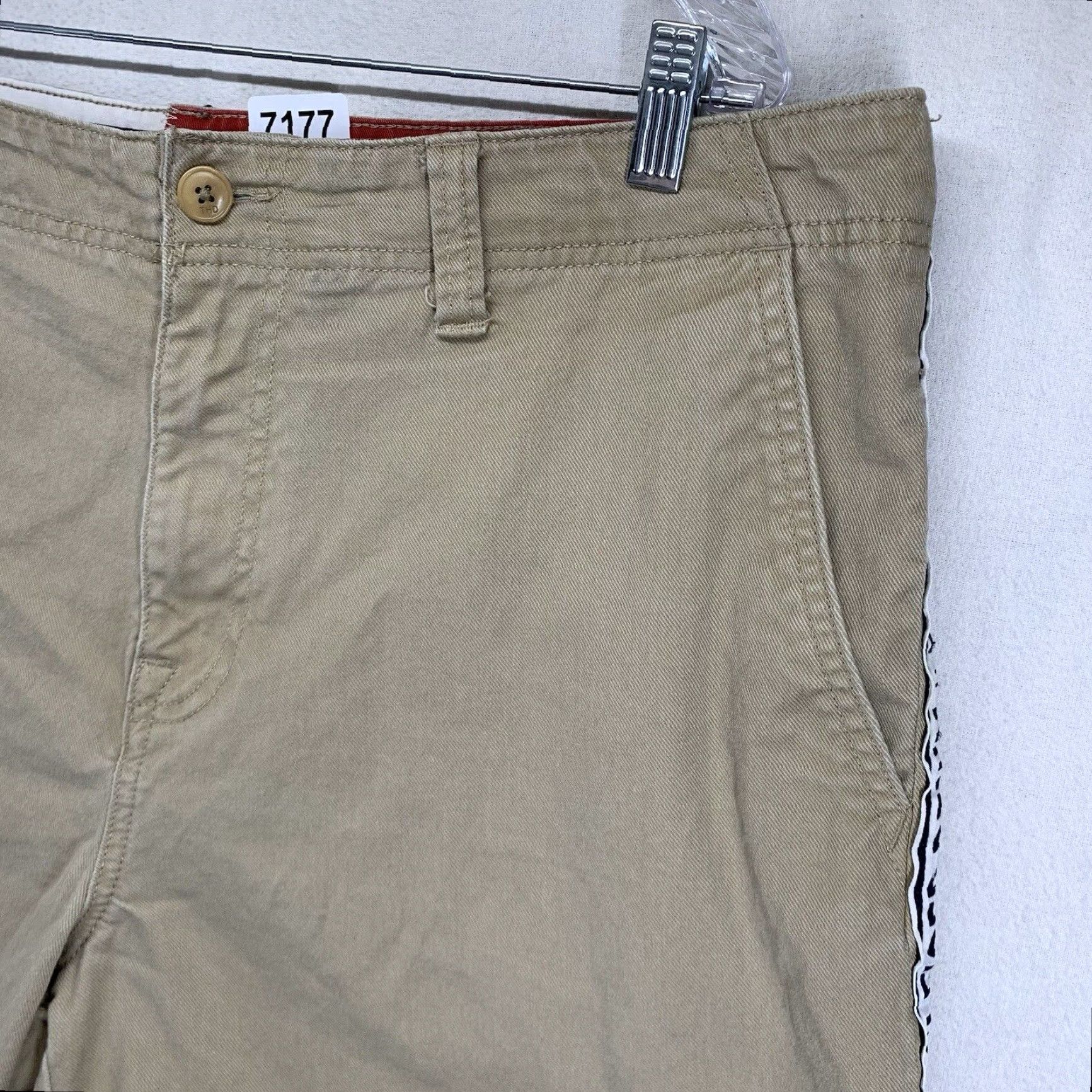 Tommy Hilfiger Tommy Hilfiger Cargo Shorts Men 36 Beige High Rise Baggy Casual Retro Y2K Size US 36 / EU 52 - 6 Thumbnail