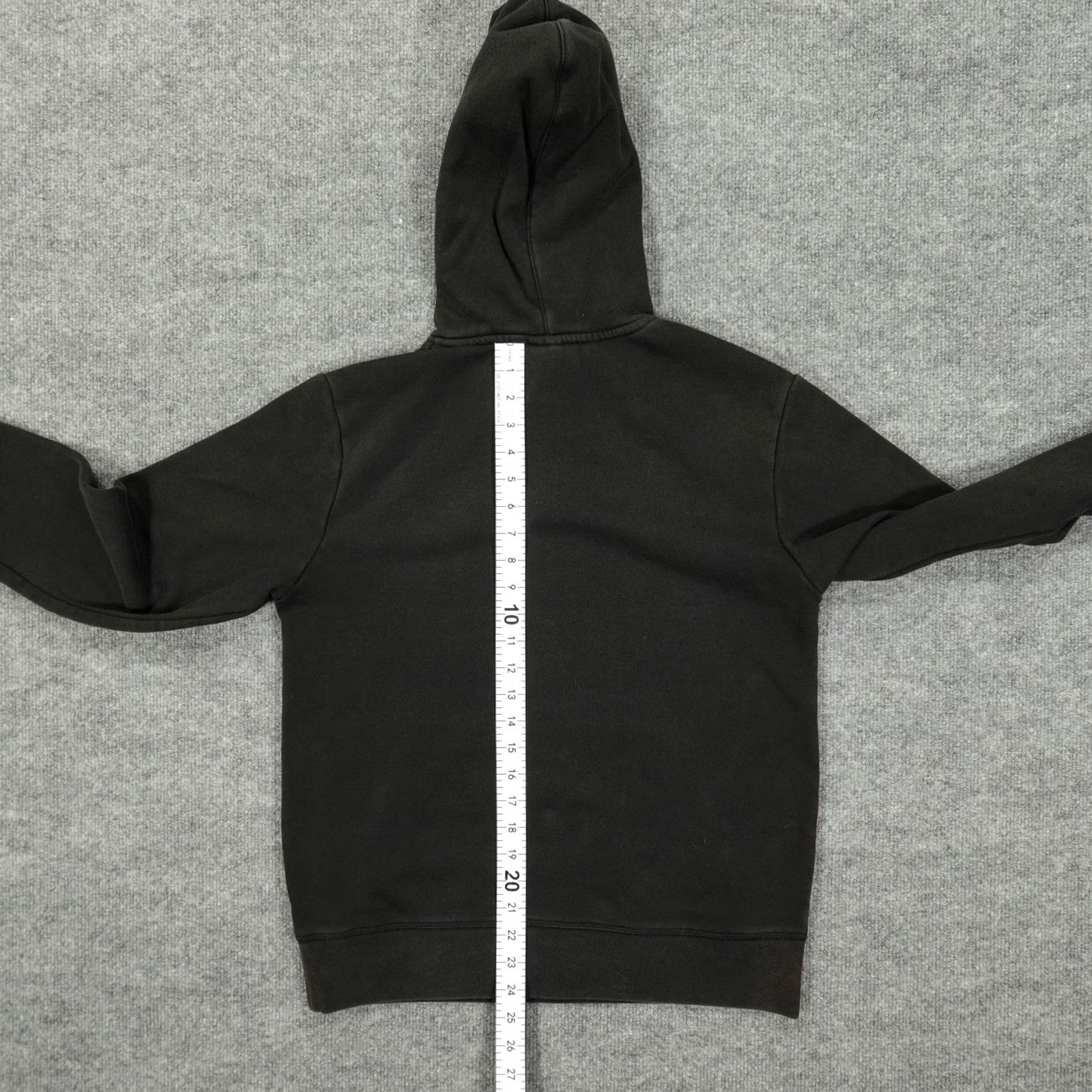 Reebok Reebok Hoodie Mens Small Black Delta Logo Pullover Fleece Sweatshirt Athletic Size US S / EU 44-46 / 1 - 6 Thumbnail