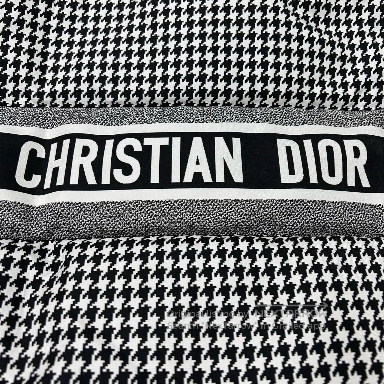 Dior Dior Full-print thousand-bird pattern slogan cotton jacket Size US S / EU 44-46 / 1 - 4 Thumbnail