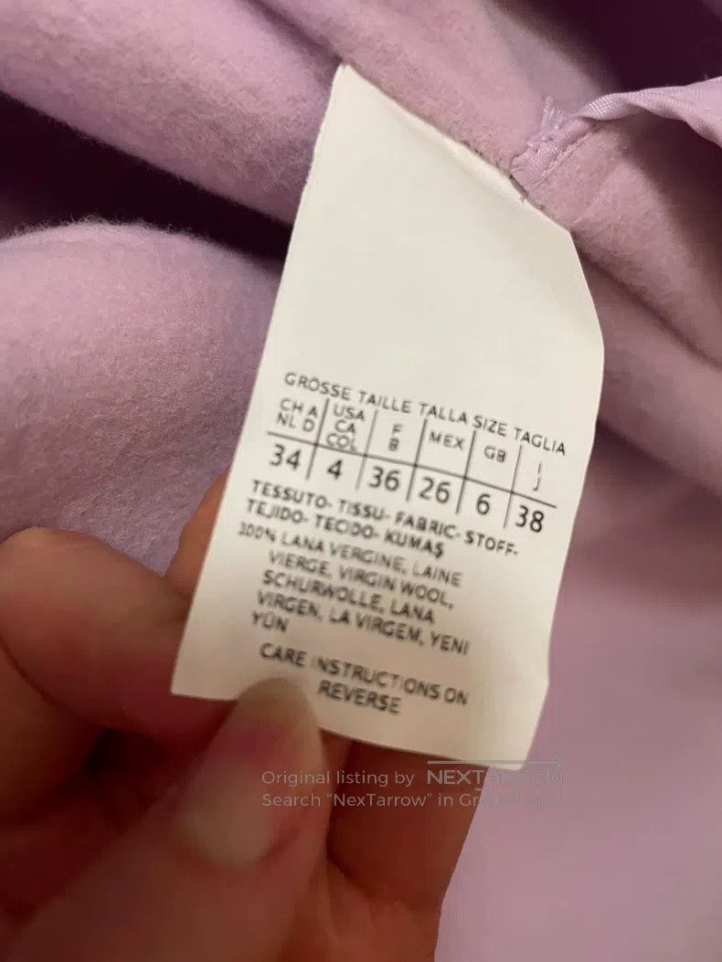 Max Mara Max Mara Lilac Purple Medium-long Coat Size S / US 4 / IT 40 - 5 Thumbnail