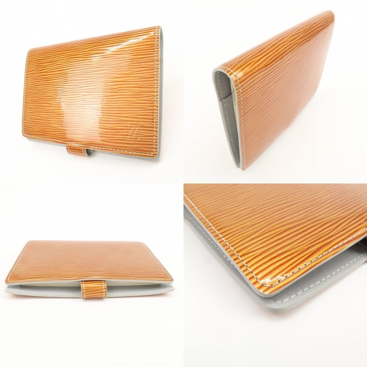 Louis Vuitton Louis Vuitton Epi Agenda PM Planner Leather Orange Size ONE SIZE - 3 Thumbnail