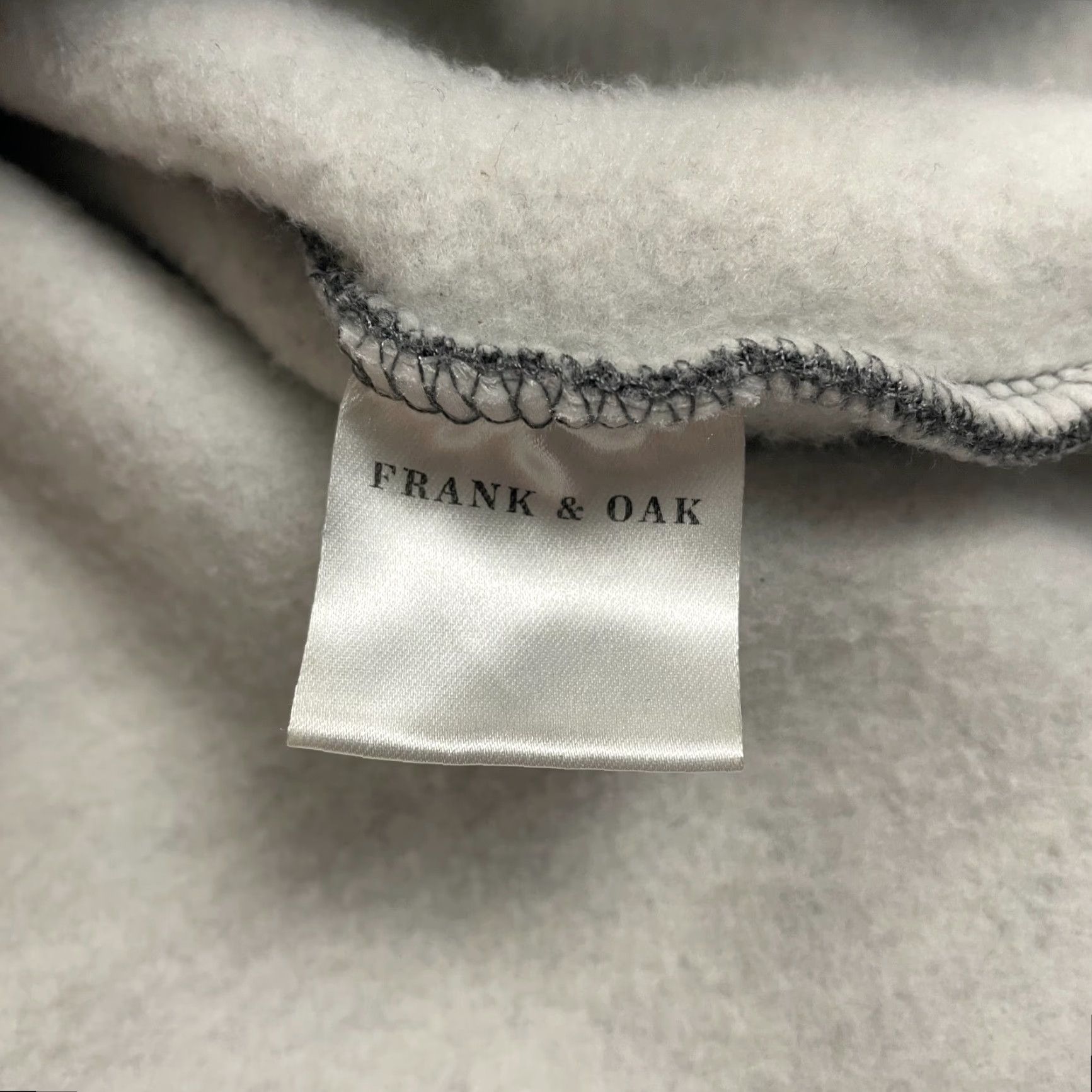 Vintage Frank & Oak Sweatshirt Mens Large Gray Fleece Pullover Crew Neck Casual Outdoor Shirt Size US L / EU 52-54 / 3 - 4 Thumbnail