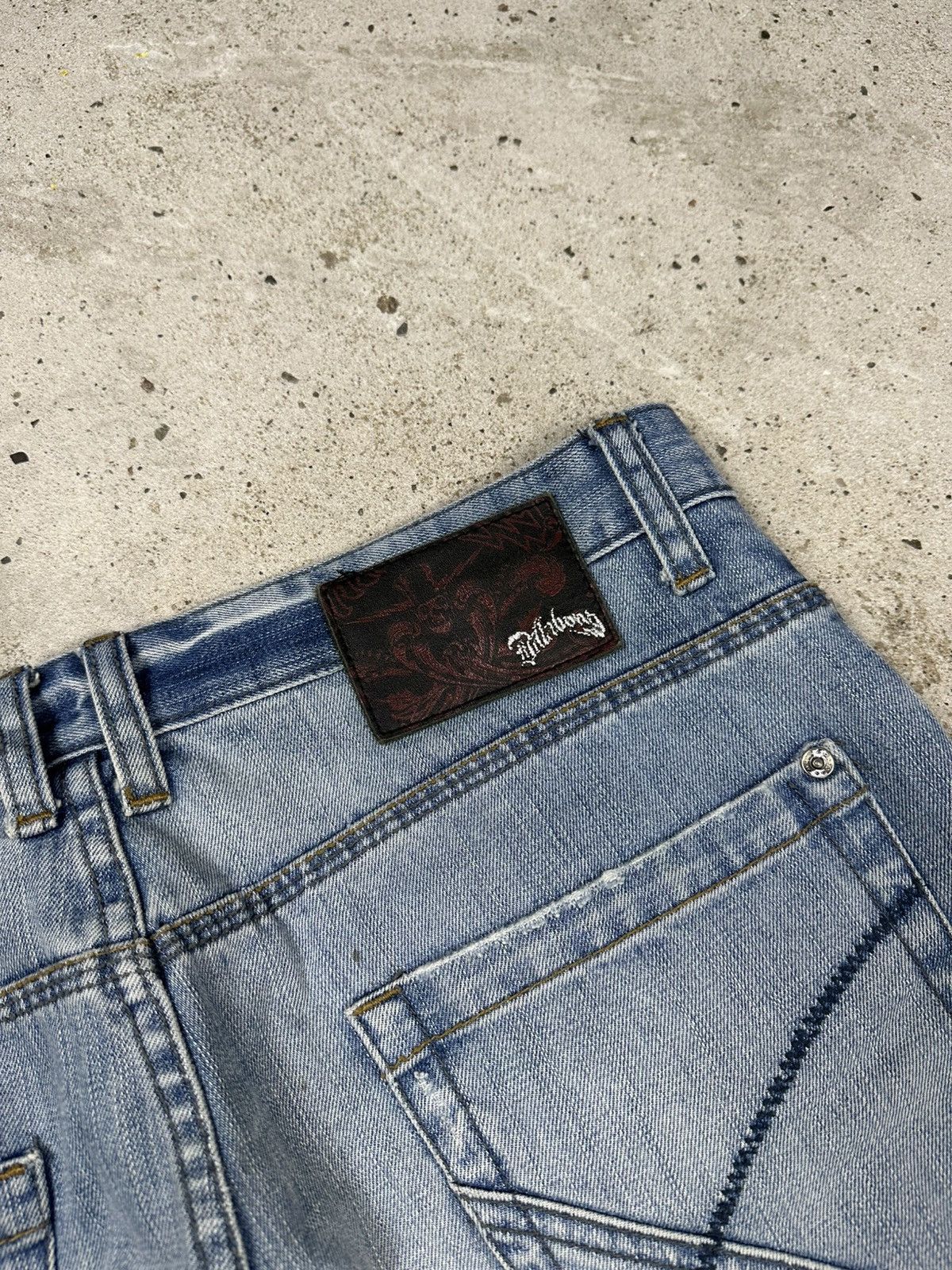 Billabong × JNCO × Vintage Vintage Y2K Billabong Baggy Denim Pants Jeans hip hop rap Size US 34 / EU 50 - 14 Thumbnail