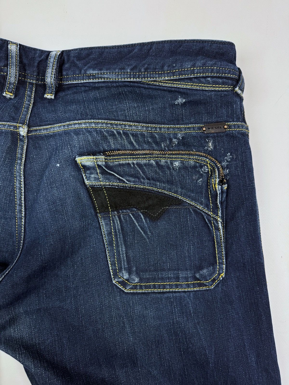 Diesel Distressed Diesel Poiak Jeans Pants Size US 34 / EU 50 - 20 Thumbnail