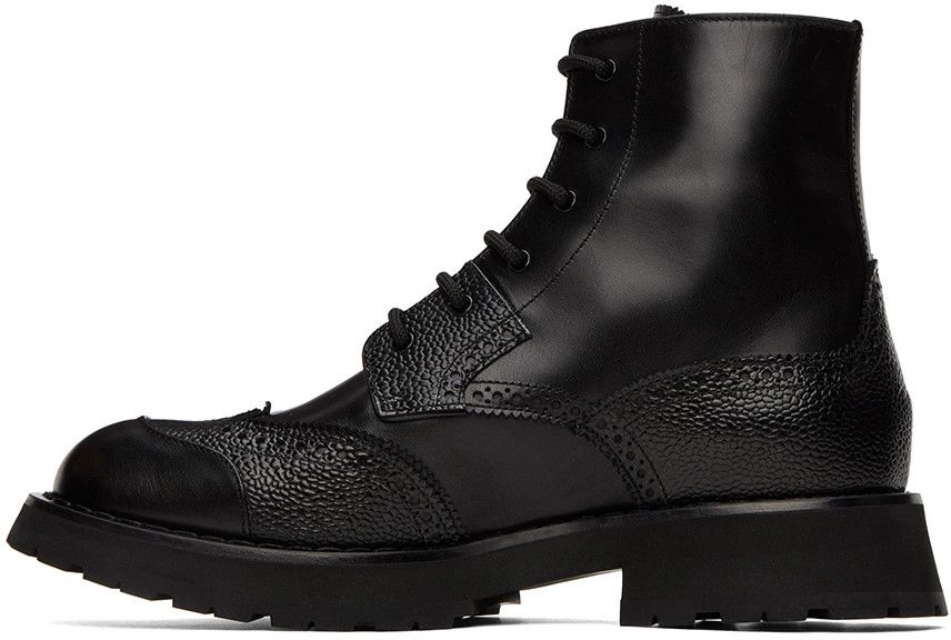 Alexander McQueen o1y1024 Ankle Boots in Black Size US 8 / EU 41 - 3 Thumbnail