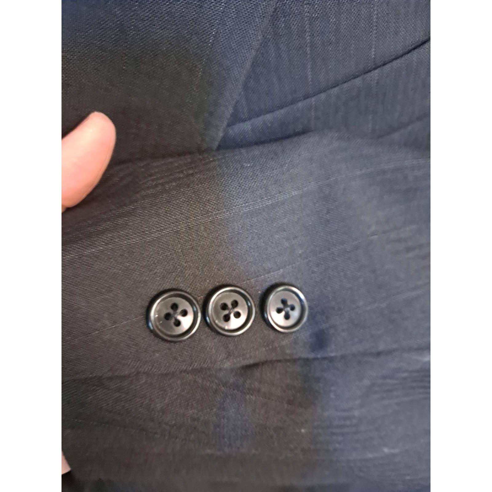 Other Vintage Bill Robin Son Black 2 Button Blazer Size 42R Size 42R - 3 Thumbnail