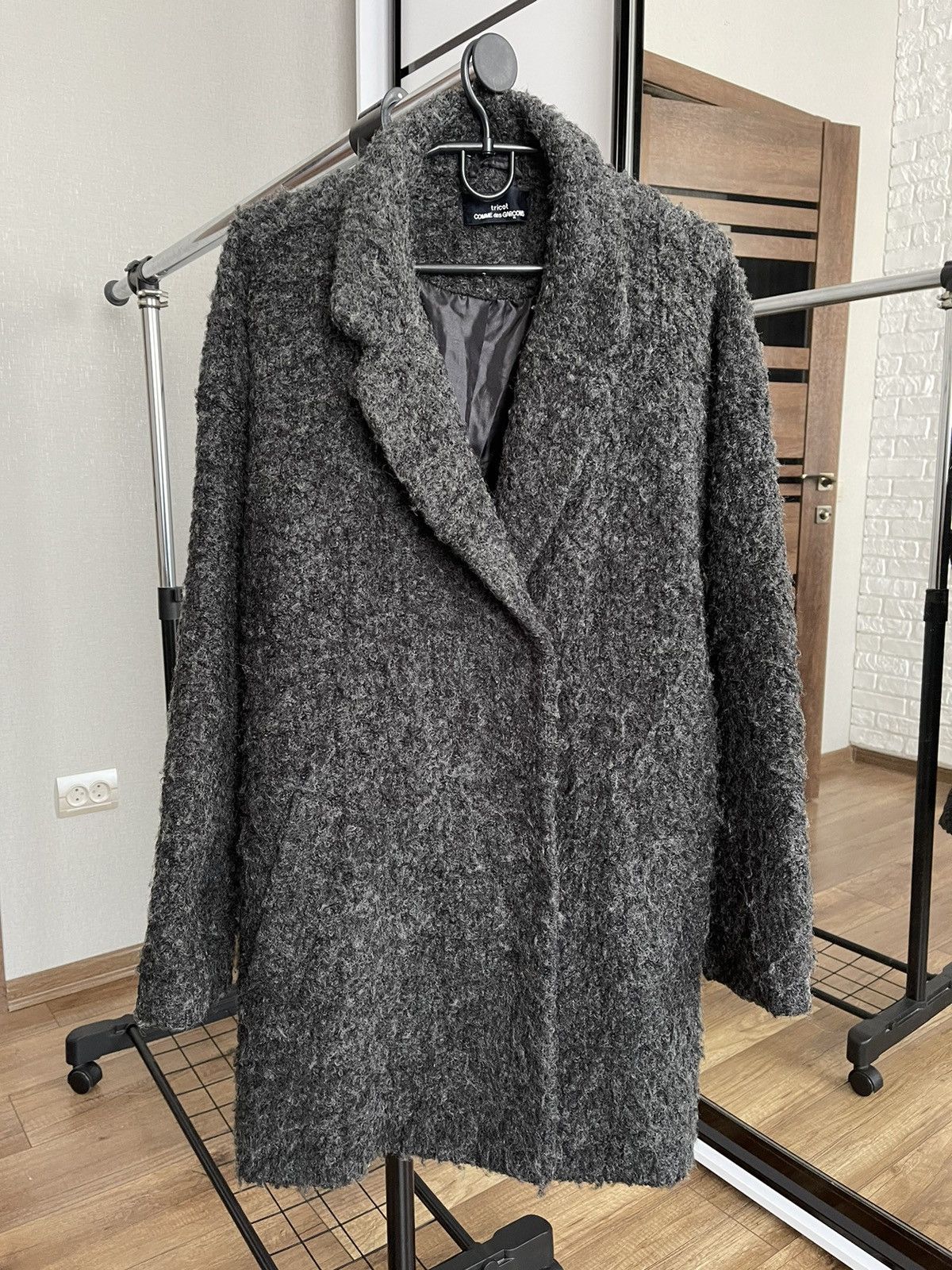 Comme des Garcons 1998 Comme Des Garcons Tricot Wool Jacket Vintage Japanese Size US L / EU 52-54 / 3 - 3 Thumbnail