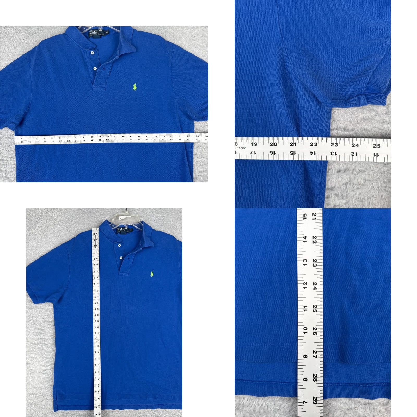Ralph Lauren VINTAGE Ralph Lauren Polo Shirt Men XL Blue 100% Cotton Polo Shirt Golf Shirt Polo Ralph Lauren Polo Shirt Men XL Blue 100% Cotton Golf Size US XL / EU 56 / 4 - 8 Thumbnail