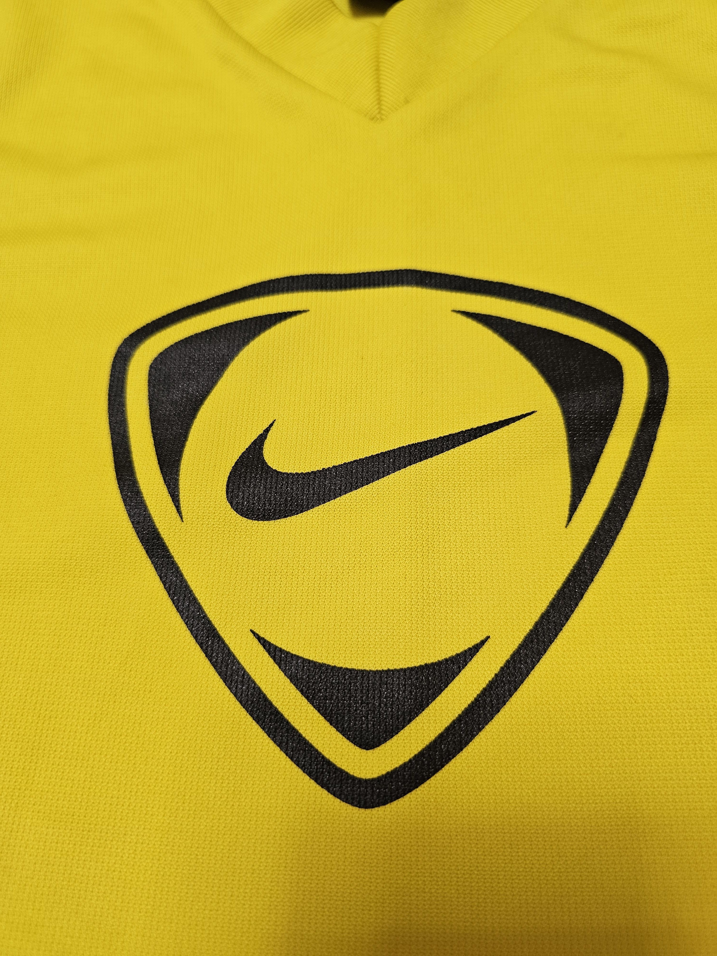 Nike × Vintage NIKE VINTAGE SHIRT JERSEY Y2K 90s CENTRAL LOGO JERSEY Size US L / EU 52-54 / 3 - 4 Thumbnail