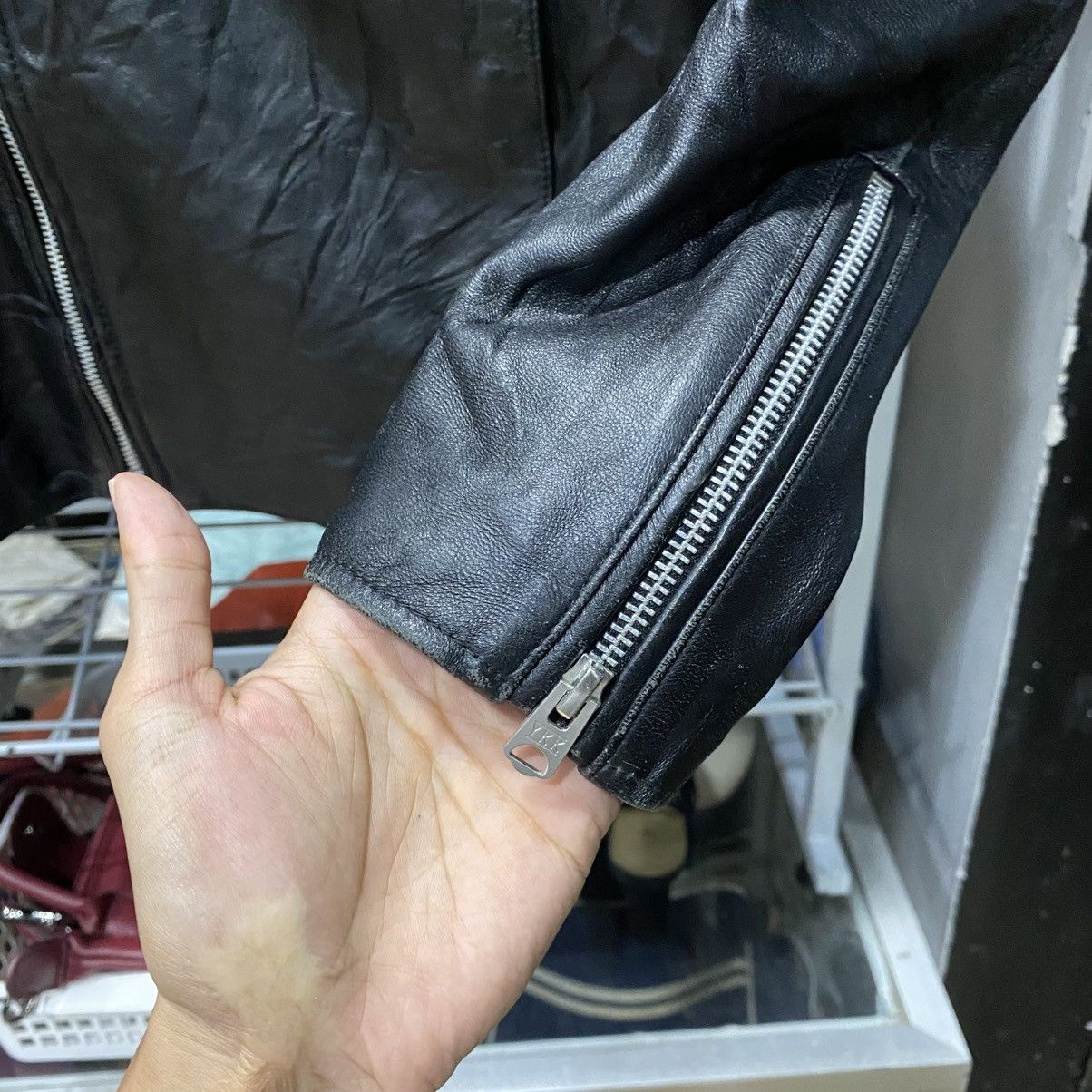 GOSTAR DE FUGA Fuga multi zipper rider leather jacket vkei style Size US S / EU 44-46 / 1 - 13 Thumbnail