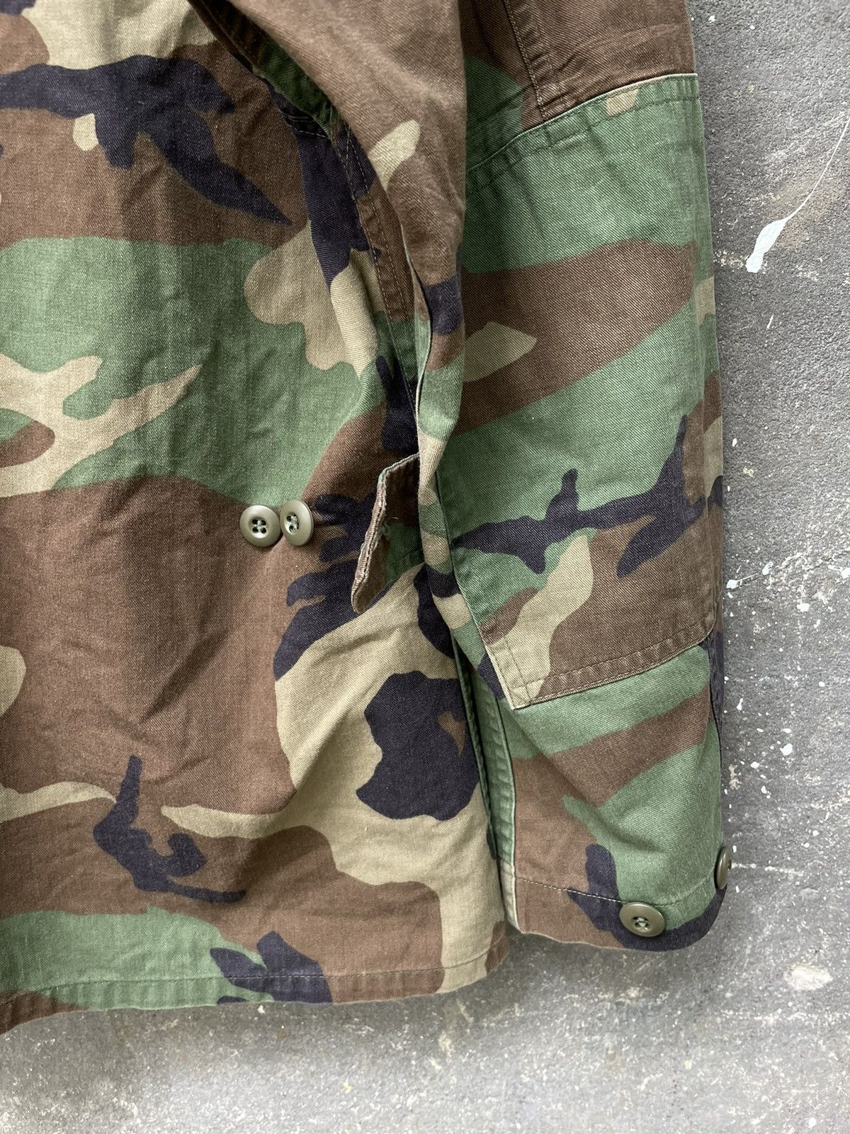 Vintage Vintage US Army 90’s Military Jacket Woodland Camo RARE Size US M / EU 48-50 / 2 - 8 Thumbnail