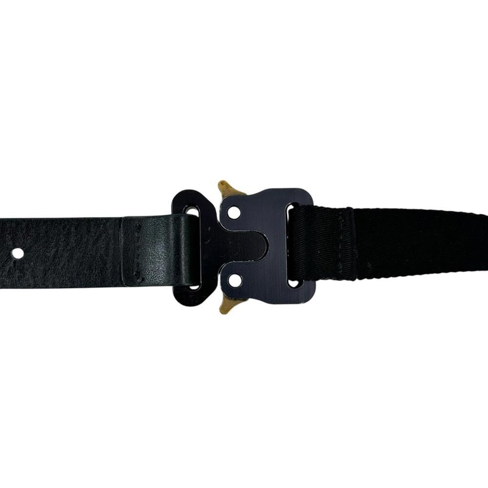 1017 ALYX 9SM Black Rollercoaster Belt with Leather & Keychains Detail Size ONE SIZE - 7 Thumbnail