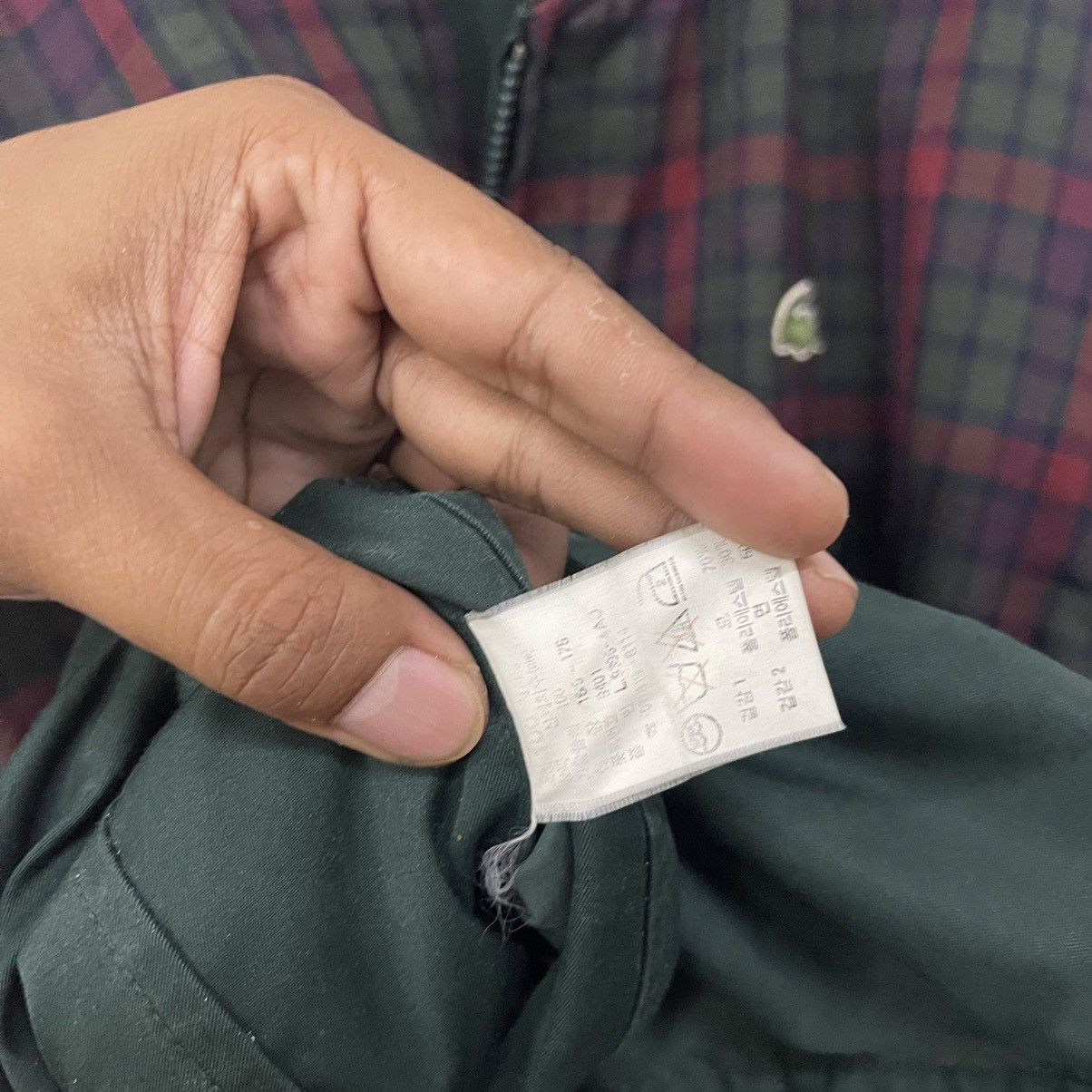 Lacoste × Vintage Vintage Lacoste Reversible Bomber Jacket Size US L / EU 52-54 / 3 - 6 Thumbnail