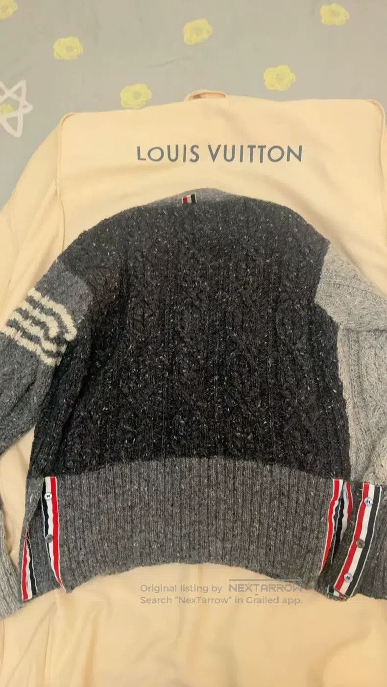 Thom Browne Thom Browne Gray cardigan Size US L / EU 52-54 / 3 - 4 Thumbnail
