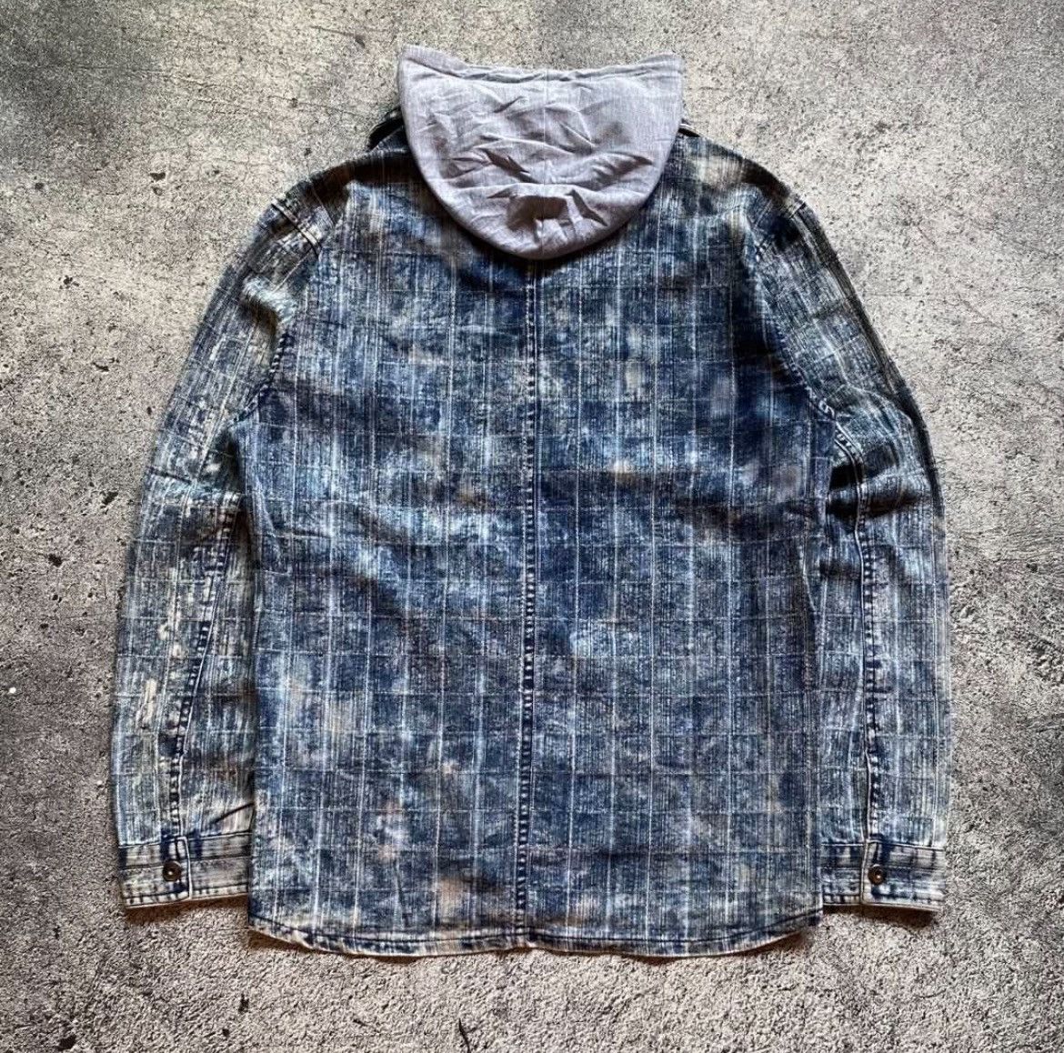 semanticdesign Semanticdesign Layered Denim Hooded Jacket Size US M / EU 48-50 / 2 - 6 Thumbnail