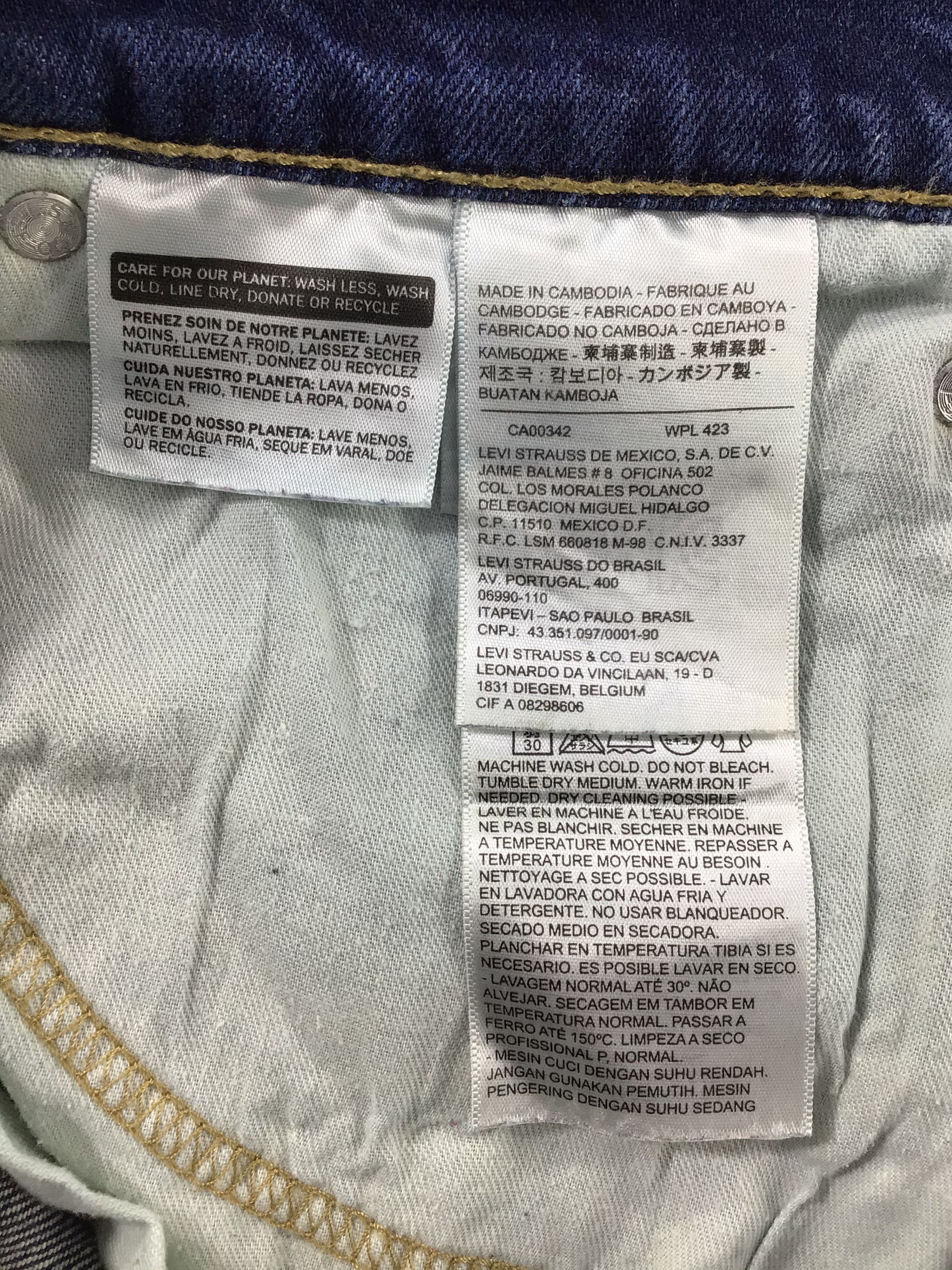 Levi's Vintage Levis 541 Jeans-JM549 Size US 33 - 10 Thumbnail