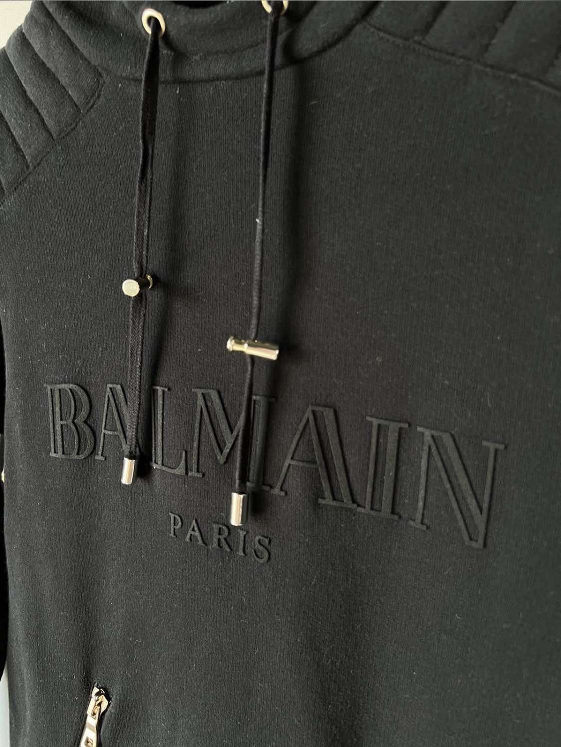 Balmain Balmain Paris Zipper Biker Hoodie Size US M / EU 48-50 / 2 - 4 Thumbnail