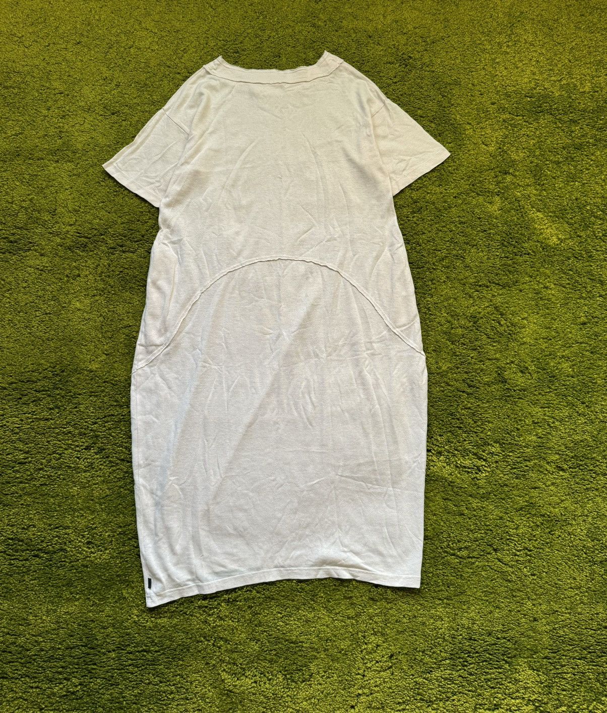 Designer Oska hemp + cotton wide patchwork dress Size M / US 6-8 / IT 42-44 - 2 Thumbnail