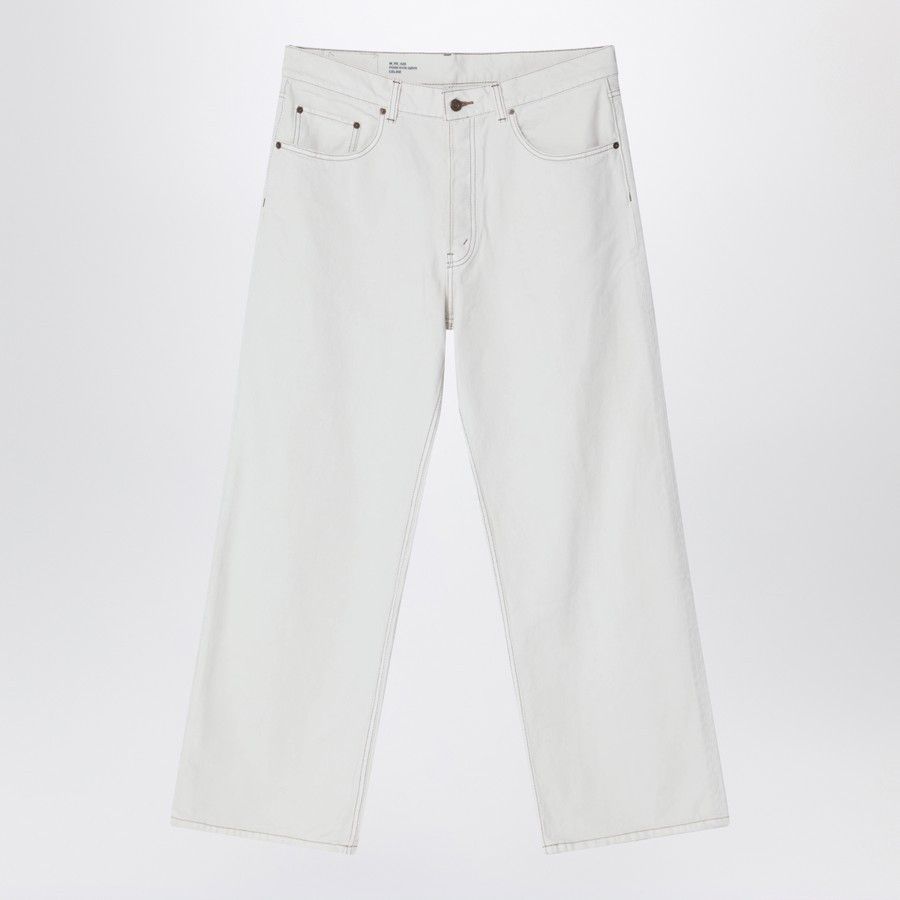 Celine o1d2blof0226 Denim Jeans in White Size US 30 / EU 46 - 1 Thumbnail