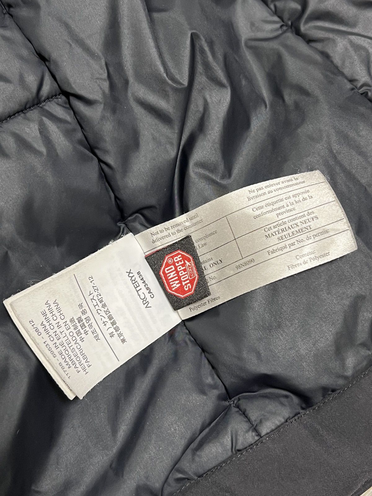 Arc'teryx Arcteryx wind stopper winter jacket men’s size L Size US L / EU 52-54 / 3 - 18 Thumbnail