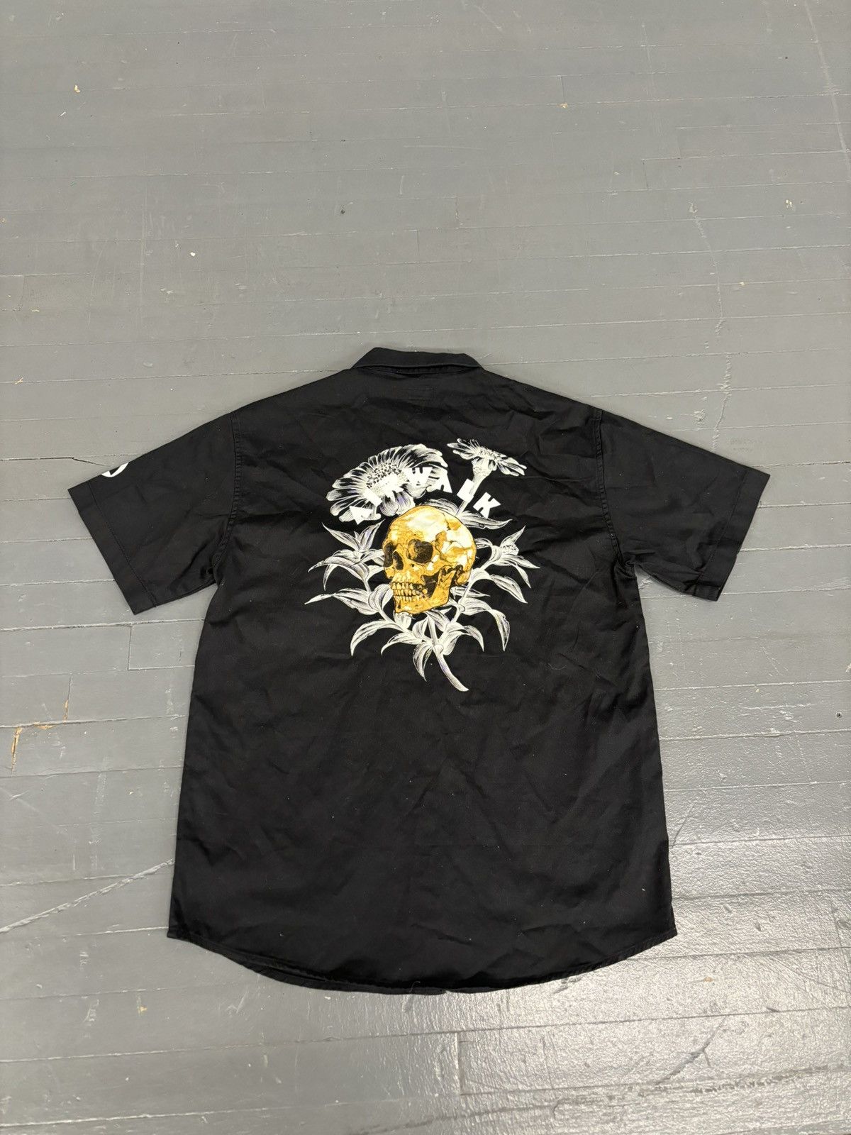 Airwalk × Vintage Y2K Air Walk skull shirt Size US M / EU 48-50 / 2 - 1 Thumbnail