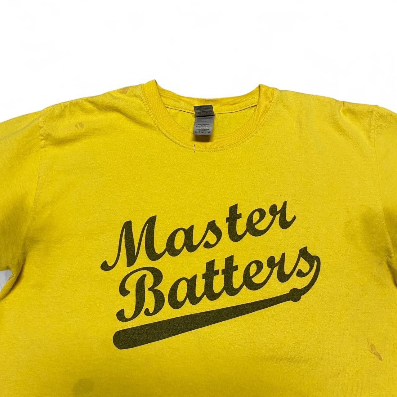 Other Master batters yellow graphic funny T-shirt Size US M / EU 48-50 / 2 - 2 Thumbnail