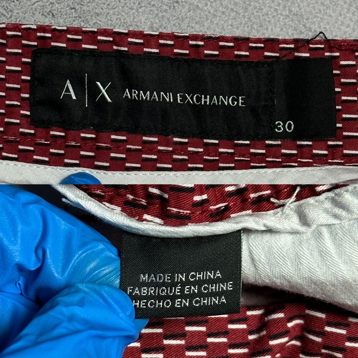 Armani × Armani Exchange Armani Exchange Mens Flat Front Shorts 30 Size US 30 / EU 46 - 10 Thumbnail