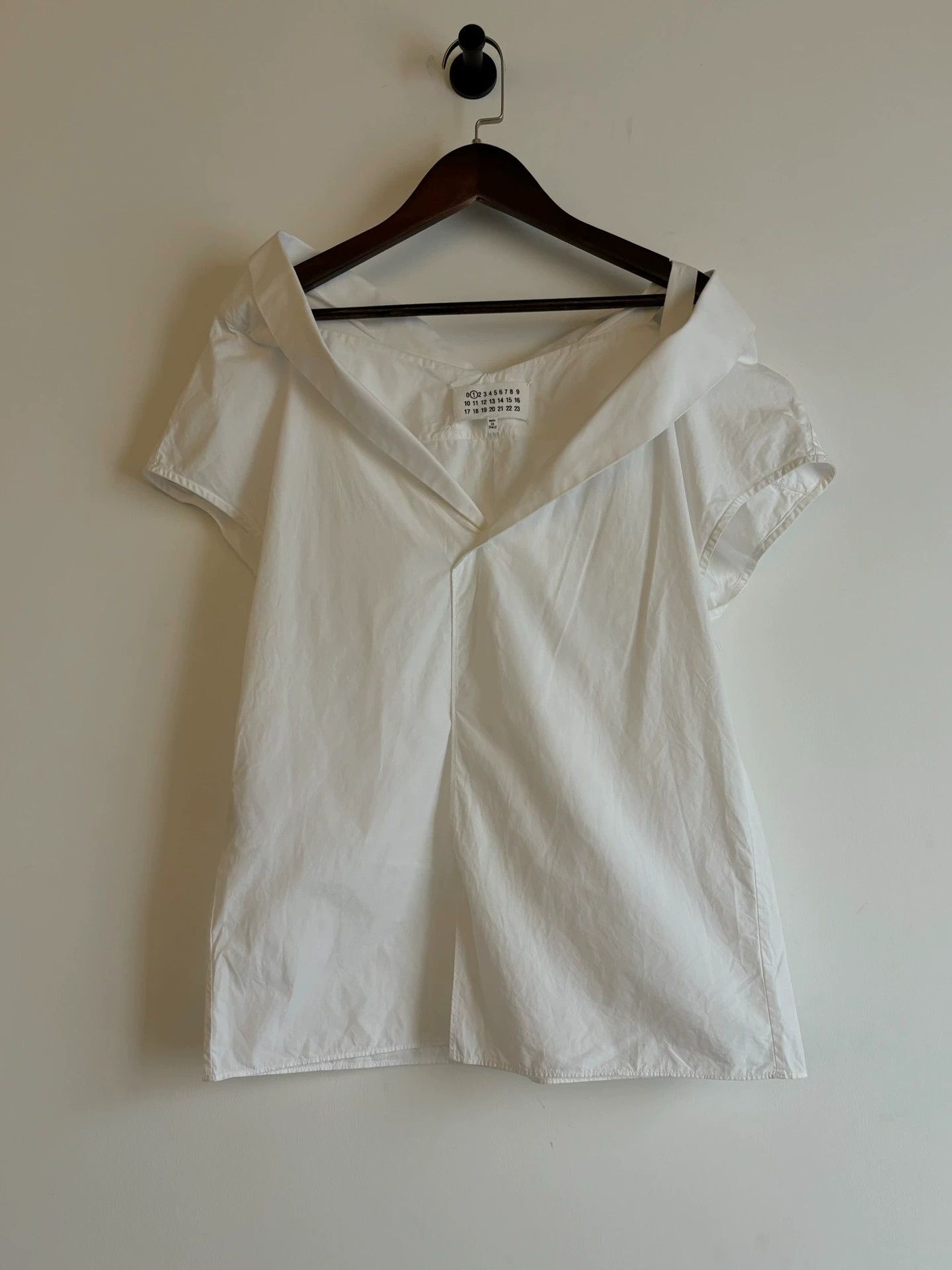 Maison Margiela Maison Martin Margiela S/S15 Collar Ext Shirt Women's 40 Size S / US 4 / IT 40 - 3 Thumbnail