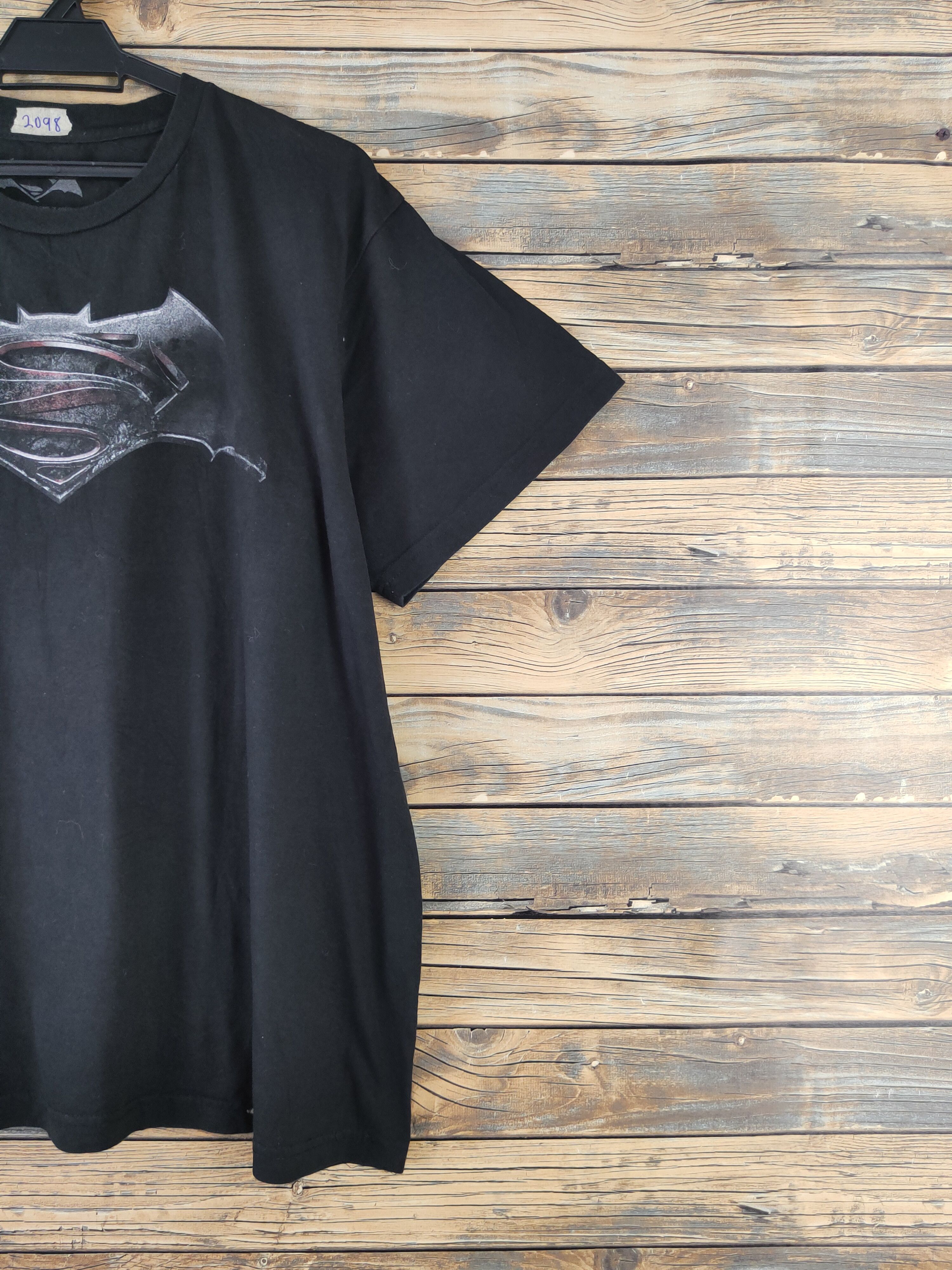 Other DL Batman vs Superman Black Short Sleeve T-shirt #2098 Size US XL / EU 56 / 4 - 6 Thumbnail