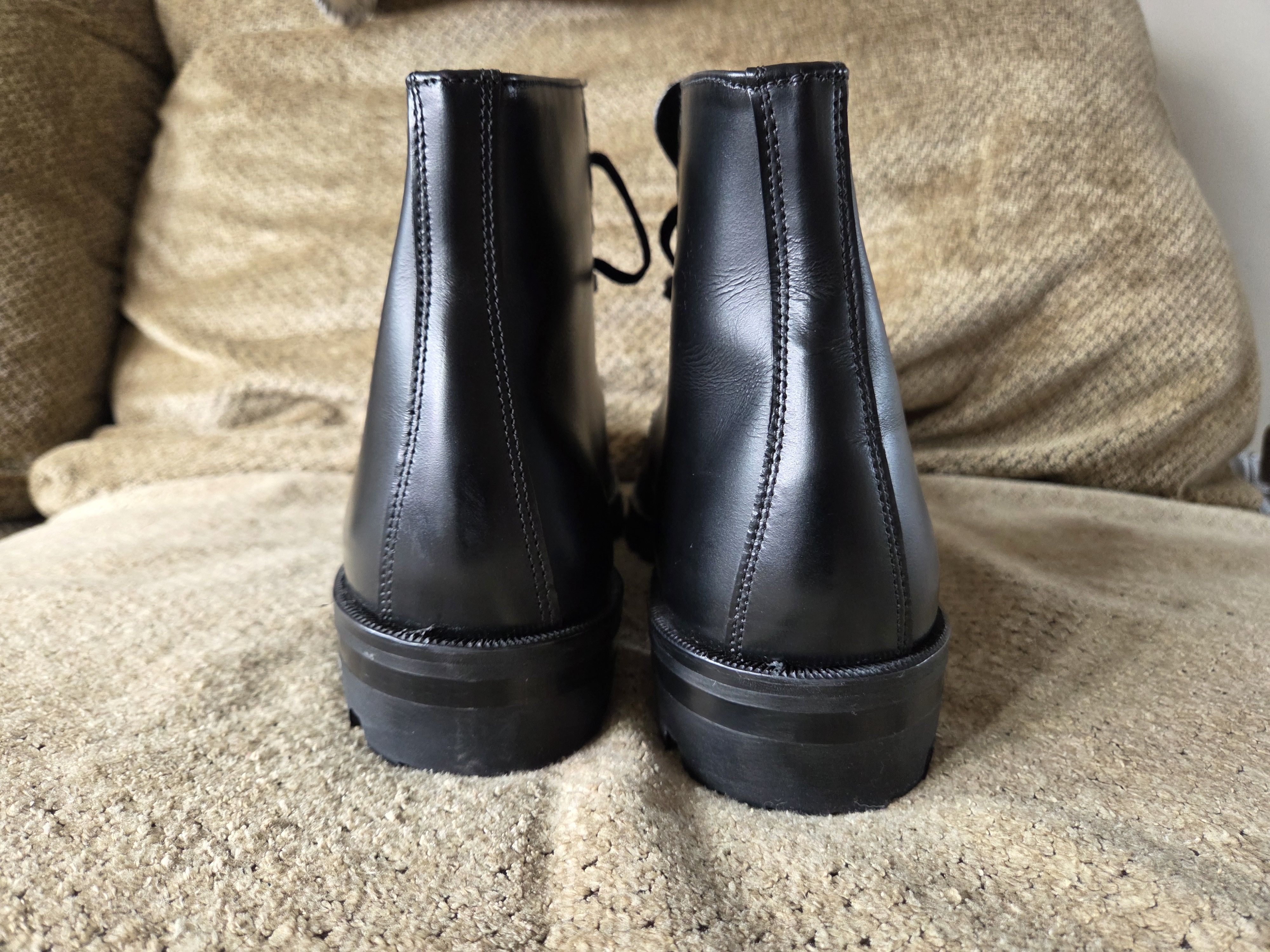Other HALFS Germany Leather Boots Vibram Lug Sole Cap Toes 11 UK Size US 11 / EU 44 - 6 Thumbnail