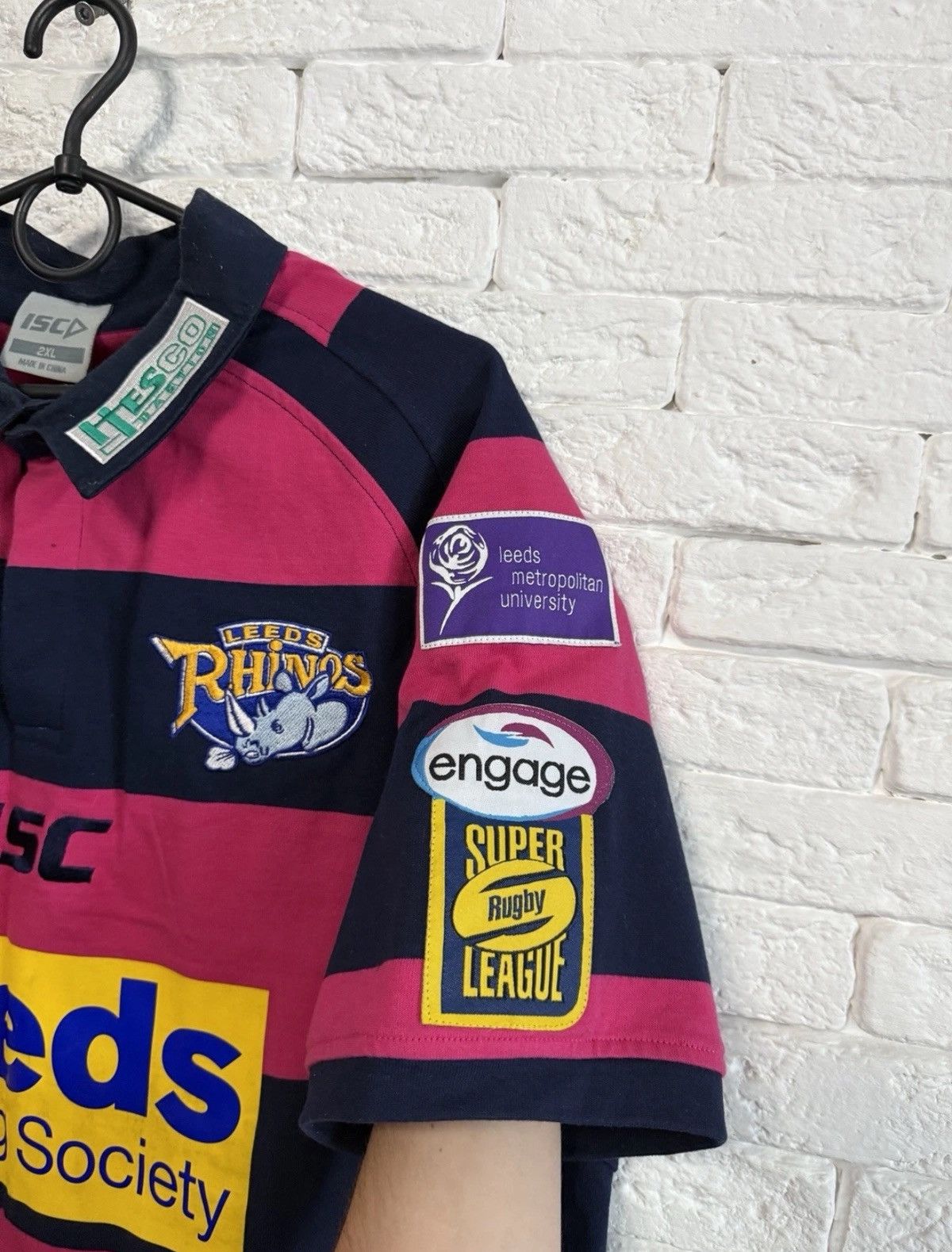 Other Leeds Rhinos 2013 Away Jersey Rugby Shirt Super League Sz XL Size US XL / EU 56 / 4 - 3 Thumbnail