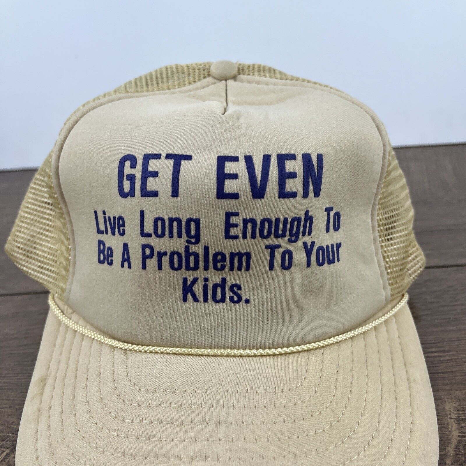 Other Get Even Hat Live Long Enough to be a Problem to your Kids H Size ONE SIZE - 9 Thumbnail