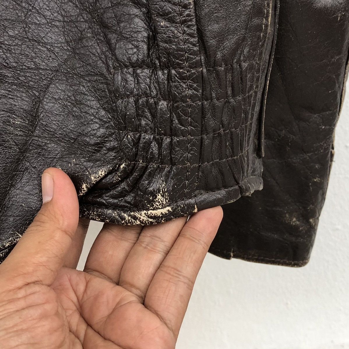 Avirex Vintage Avirex LTD Flight Leather jacket Flyer Size US M / EU 48-50 / 2 - 21 Thumbnail