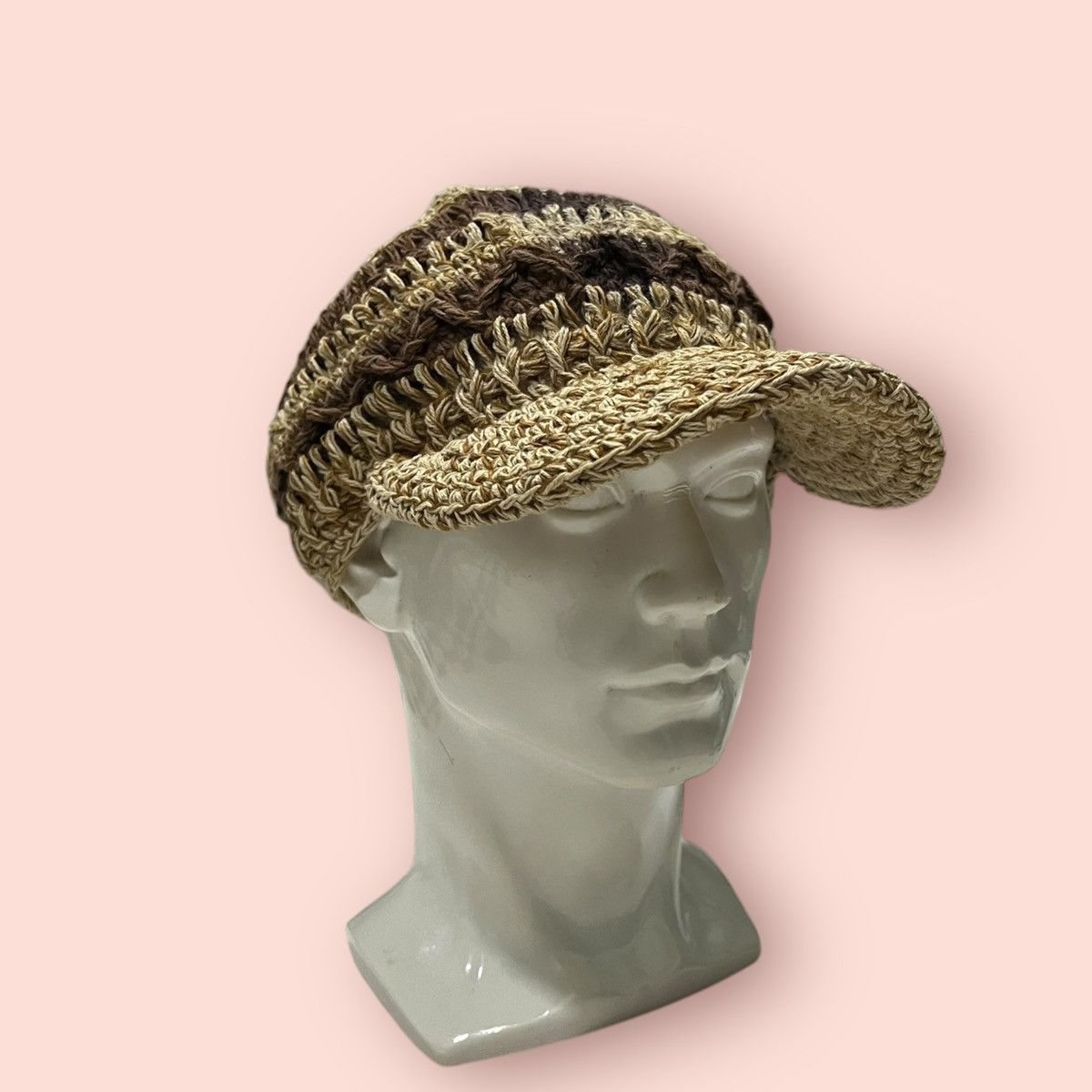 Global Work × Japanese Brand × Vintage VINTAGE GLOBAL WORK COTTON LINEN STRAW HAT Size ONE SIZE - 3 Thumbnail